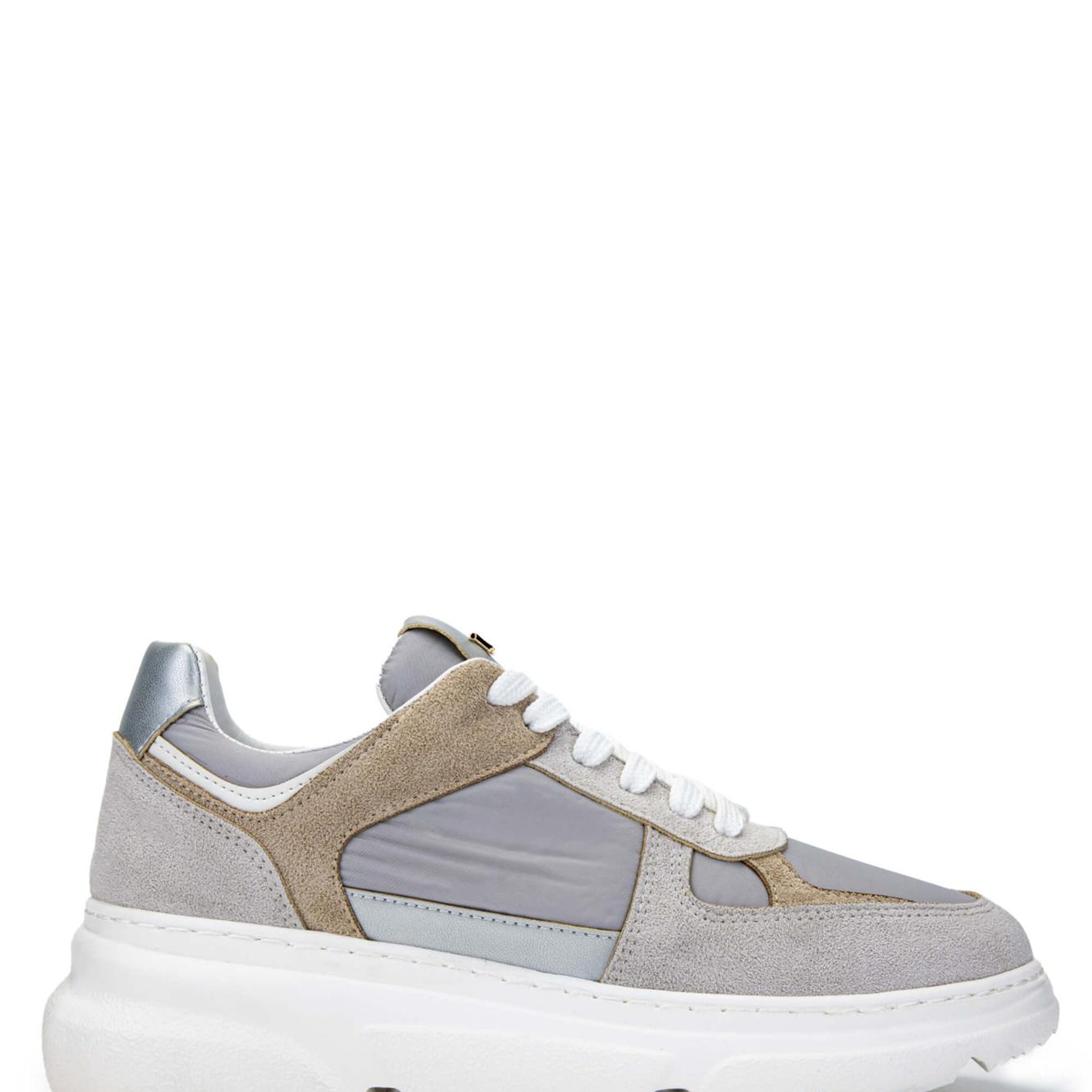Tamer Tanca Kadın Hakiki Deri Bej Sneakers & Spor Ayakkabı