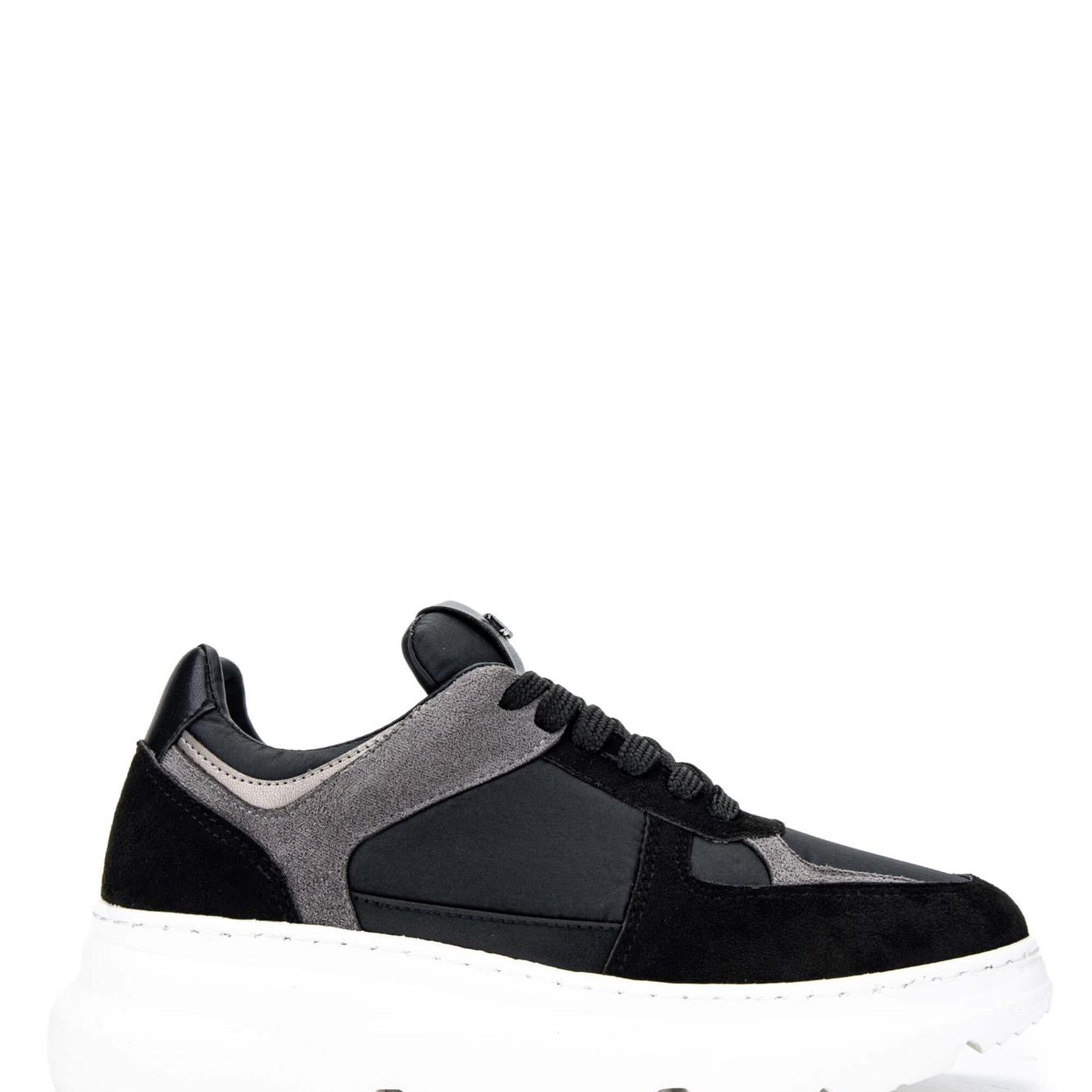 Tamer Tanca Kadın Hakiki Deri Siyah Sneakers & Spor Ayakkabı