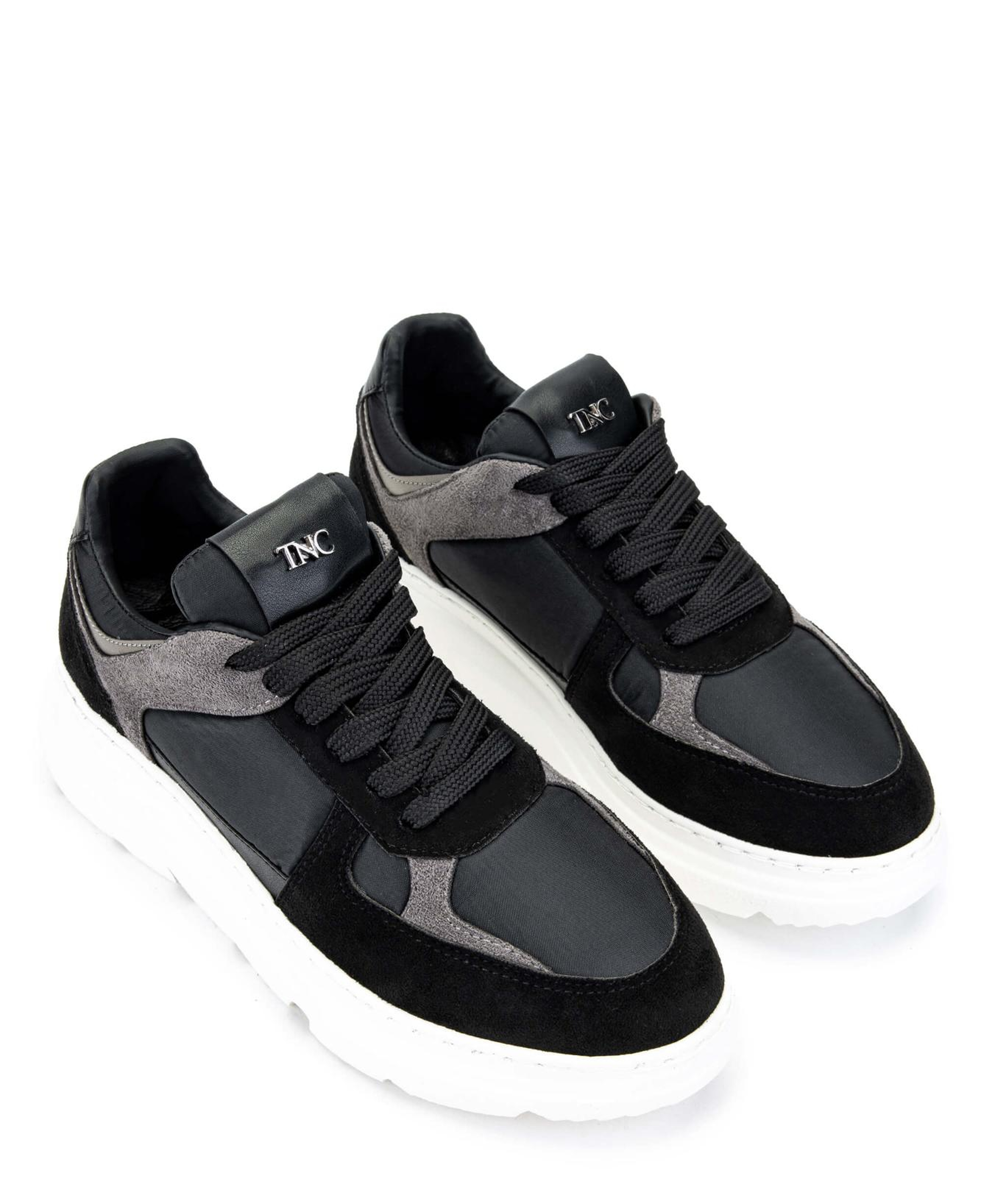 Tamer Tanca Kadın Hakiki Deri Siyah Sneakers & Spor Ayakkabı