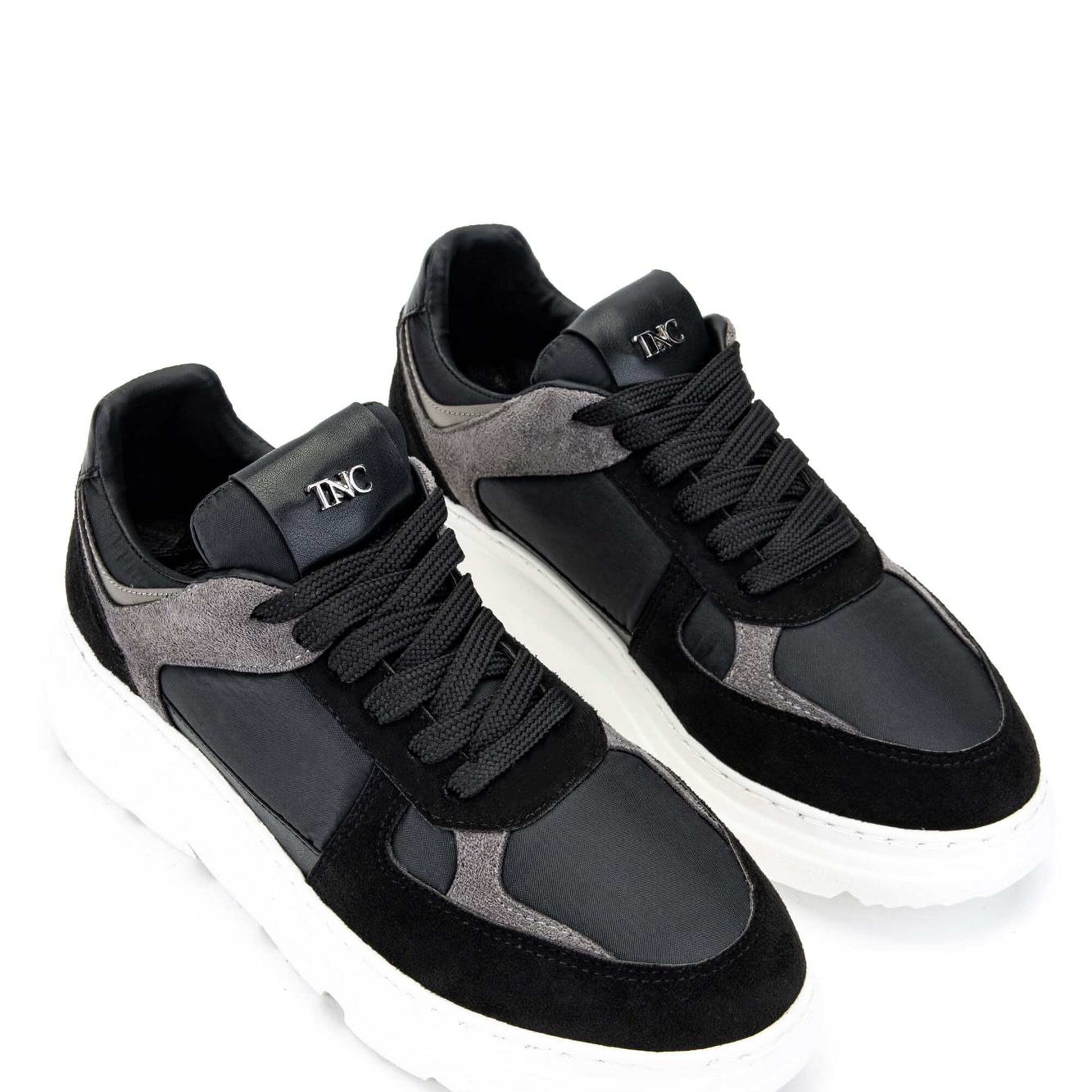 Tamer Tanca Kadın Hakiki Deri Siyah Sneakers & Spor Ayakkabı