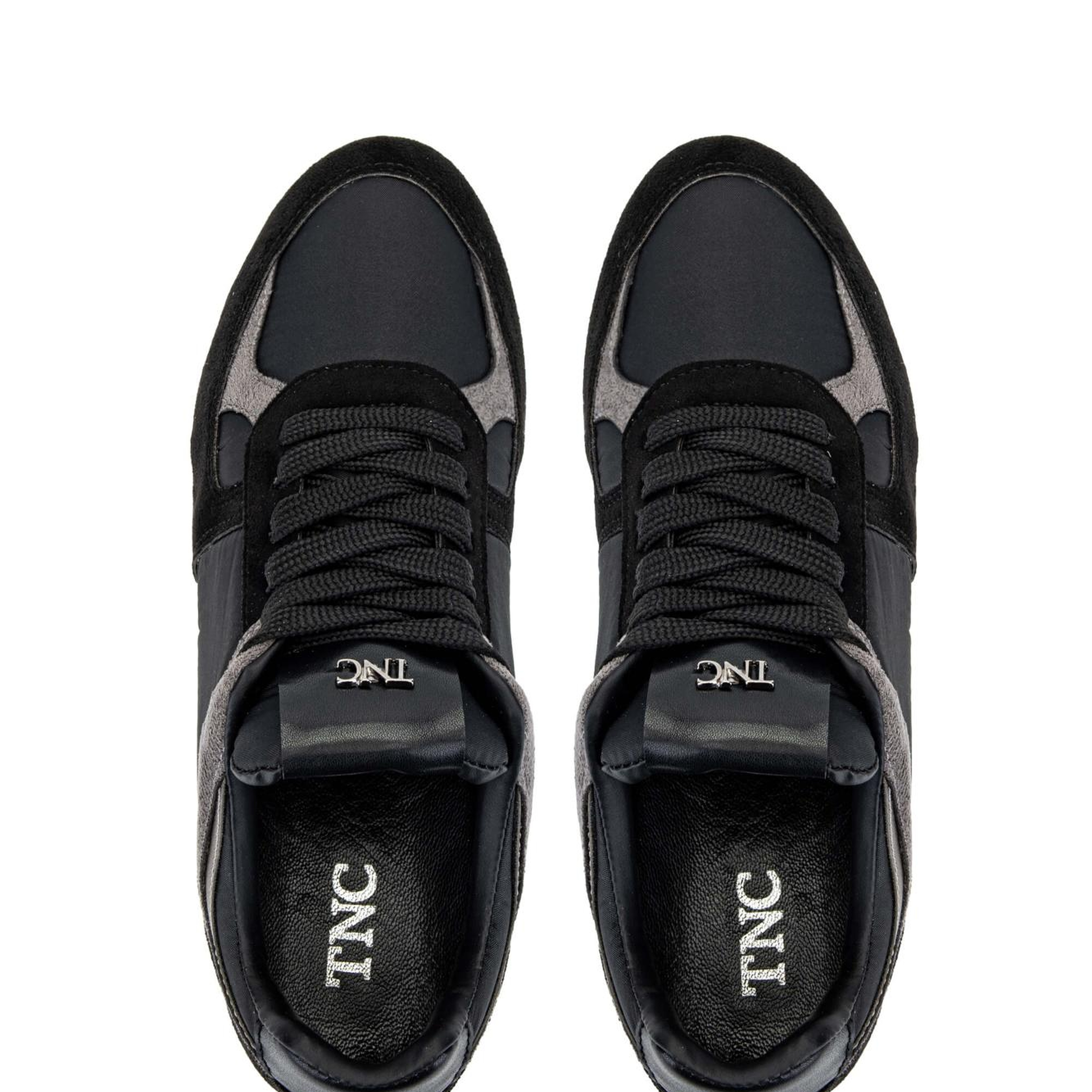 Tamer Tanca Kadın Hakiki Deri Siyah Sneakers & Spor Ayakkabı