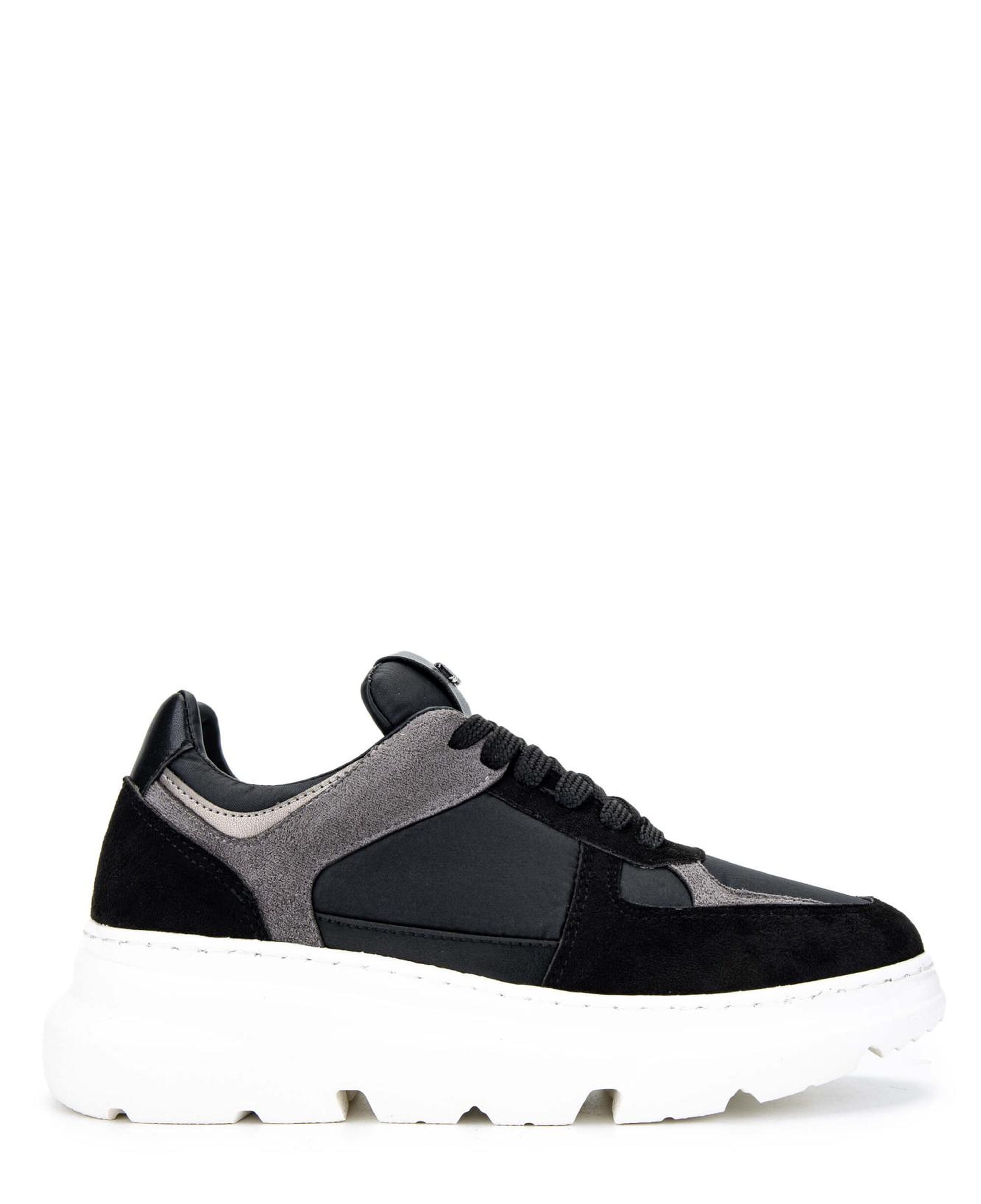 Tamer Tanca Kadın Hakiki Deri Siyah Sneakers & Spor Ayakkabı