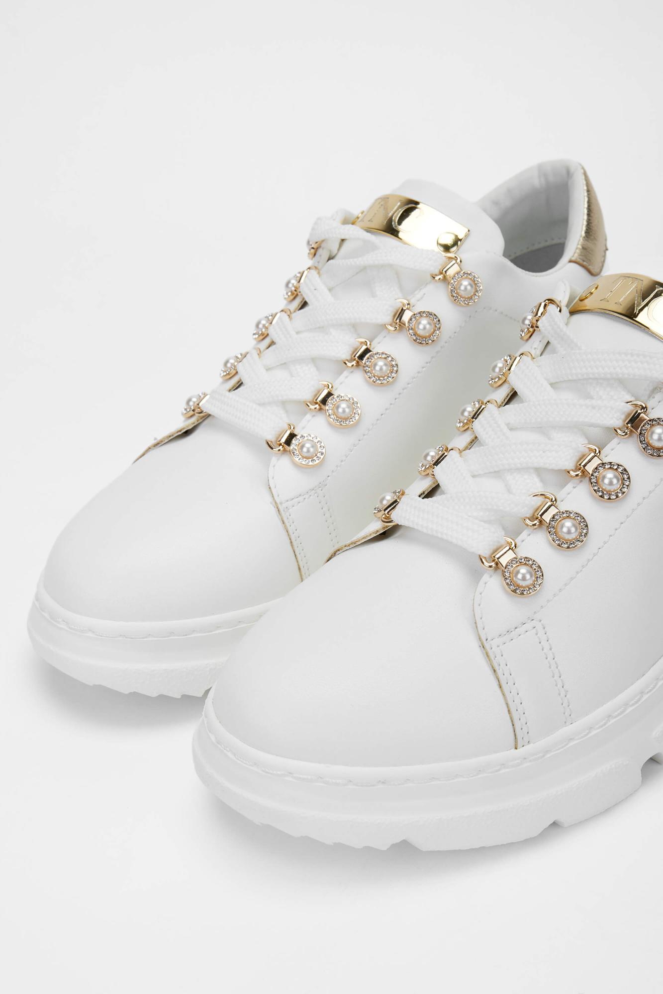 Tamer Tanca Kadın Vegan Beyaz Sneakers & Spor Ayakkabı