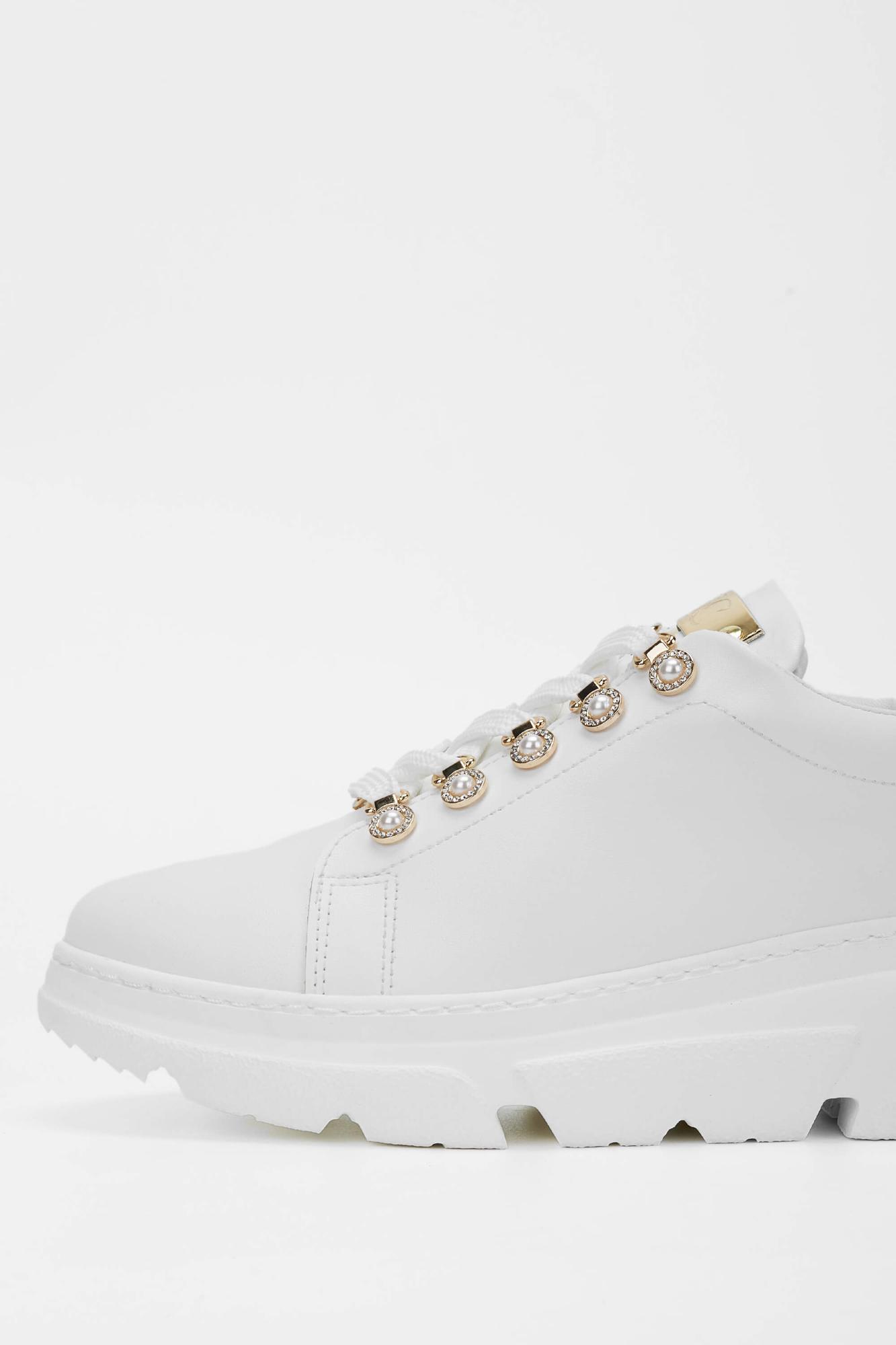 Tamer Tanca Kadın Vegan Beyaz Sneakers & Spor Ayakkabı