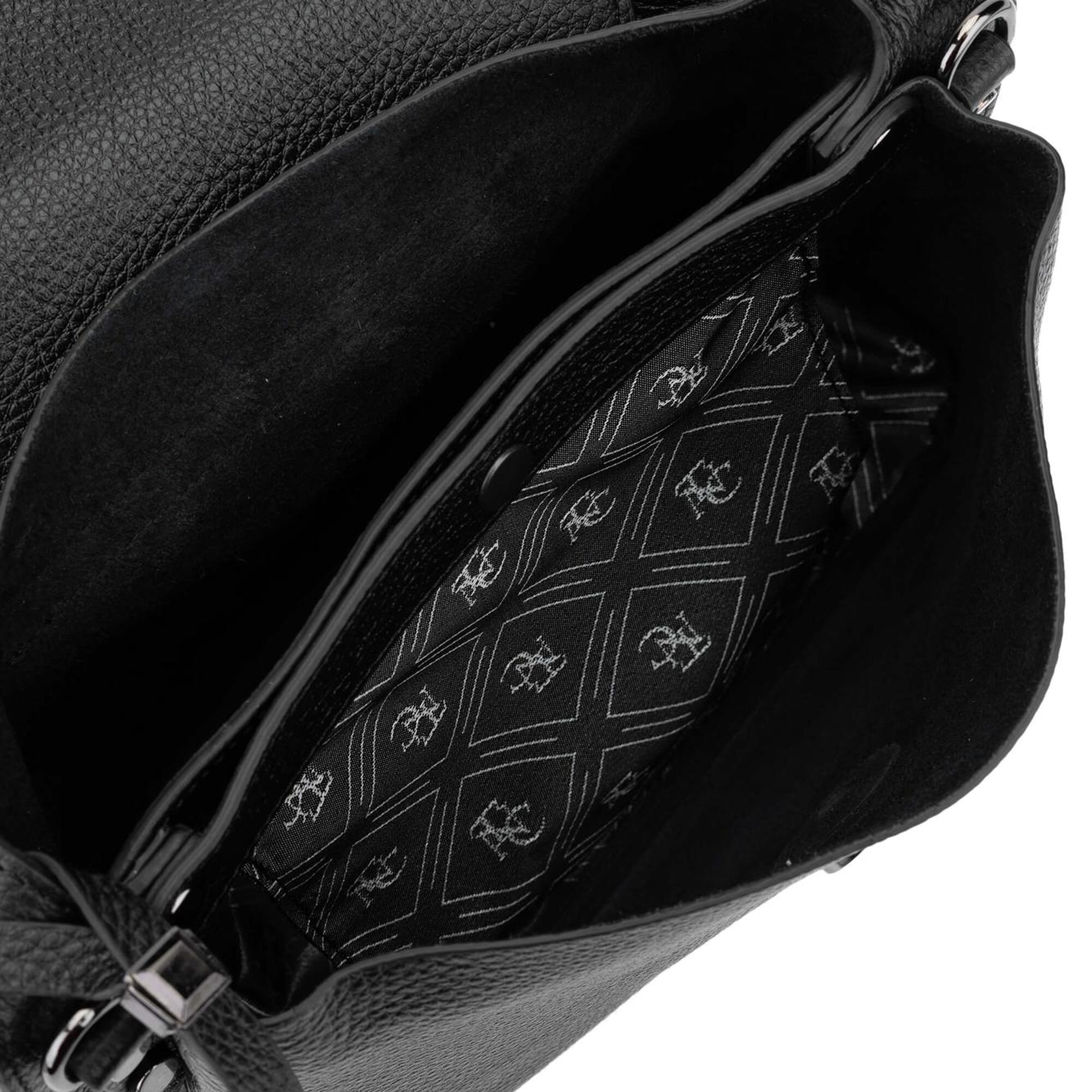 Tamer Tanca Kadın Hakiki Deri Siyah Postacı Çanta