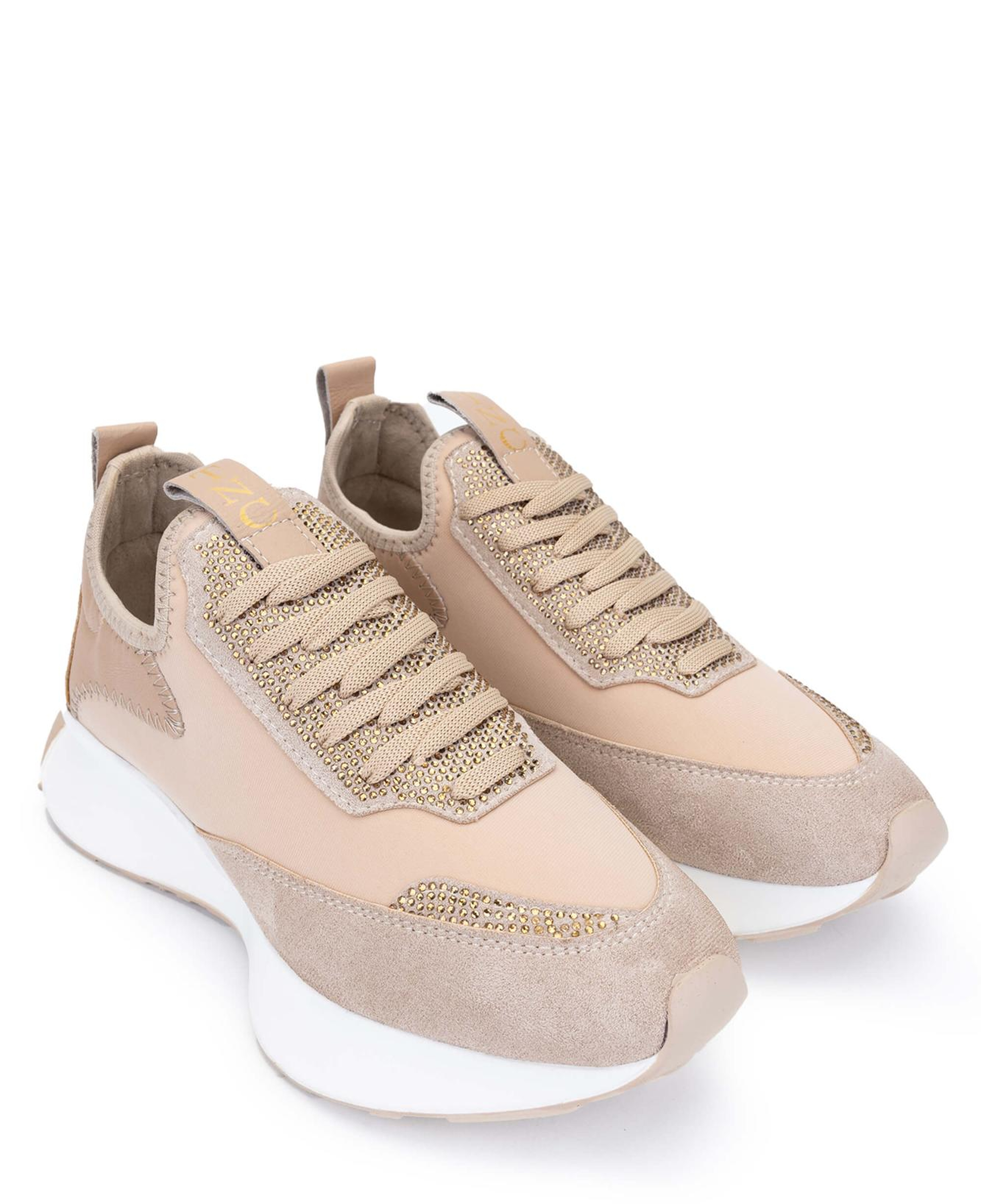 Tamer Tanca Kadın Vegan Bej Sneakers & Spor Ayakkabı