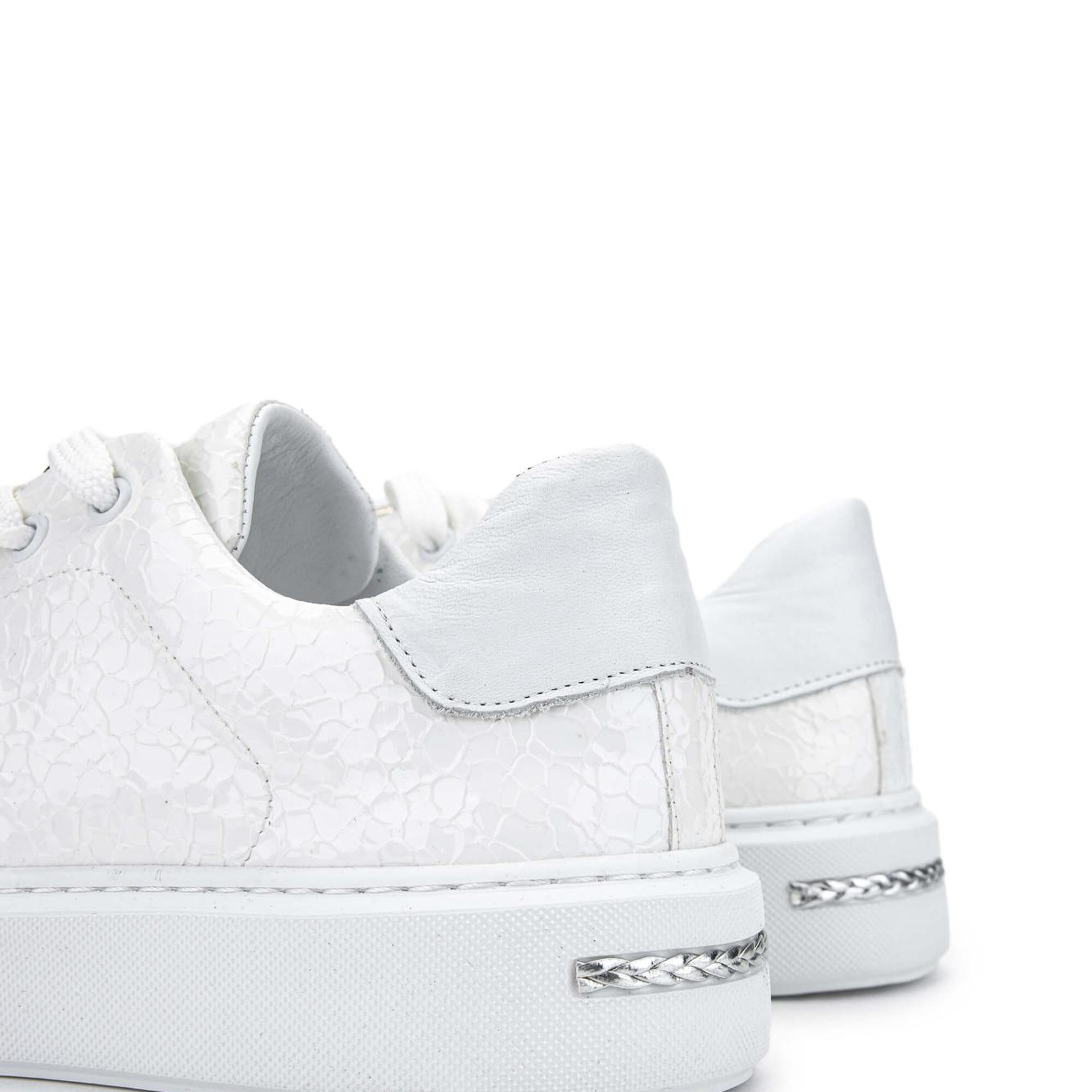 Tamer Tanca Kadın Hakiki Deri Beyaz Sneakers & Spor Ayakkabı