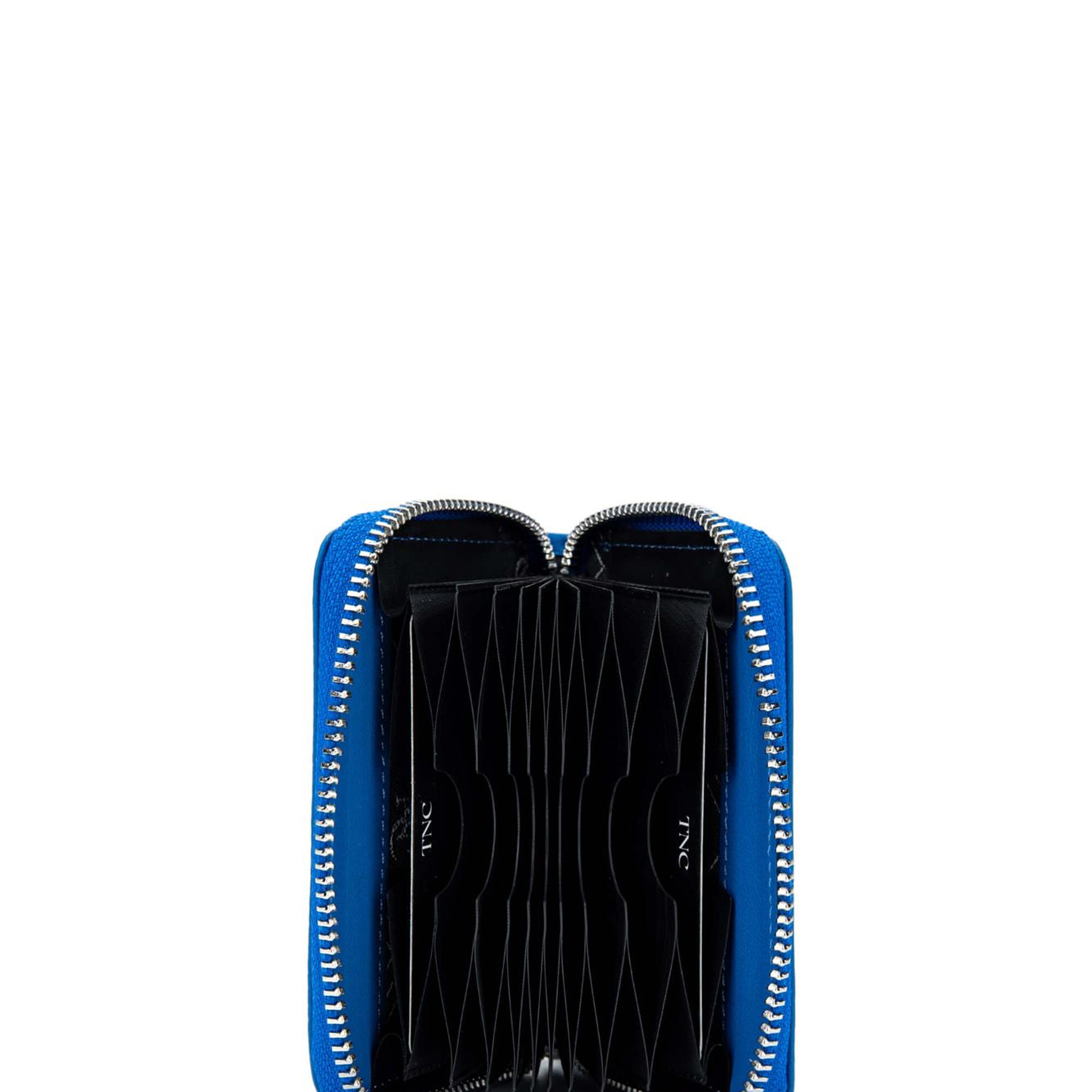 Tamer Tanca Unisex Hakiki Deri Mavi Kartlık