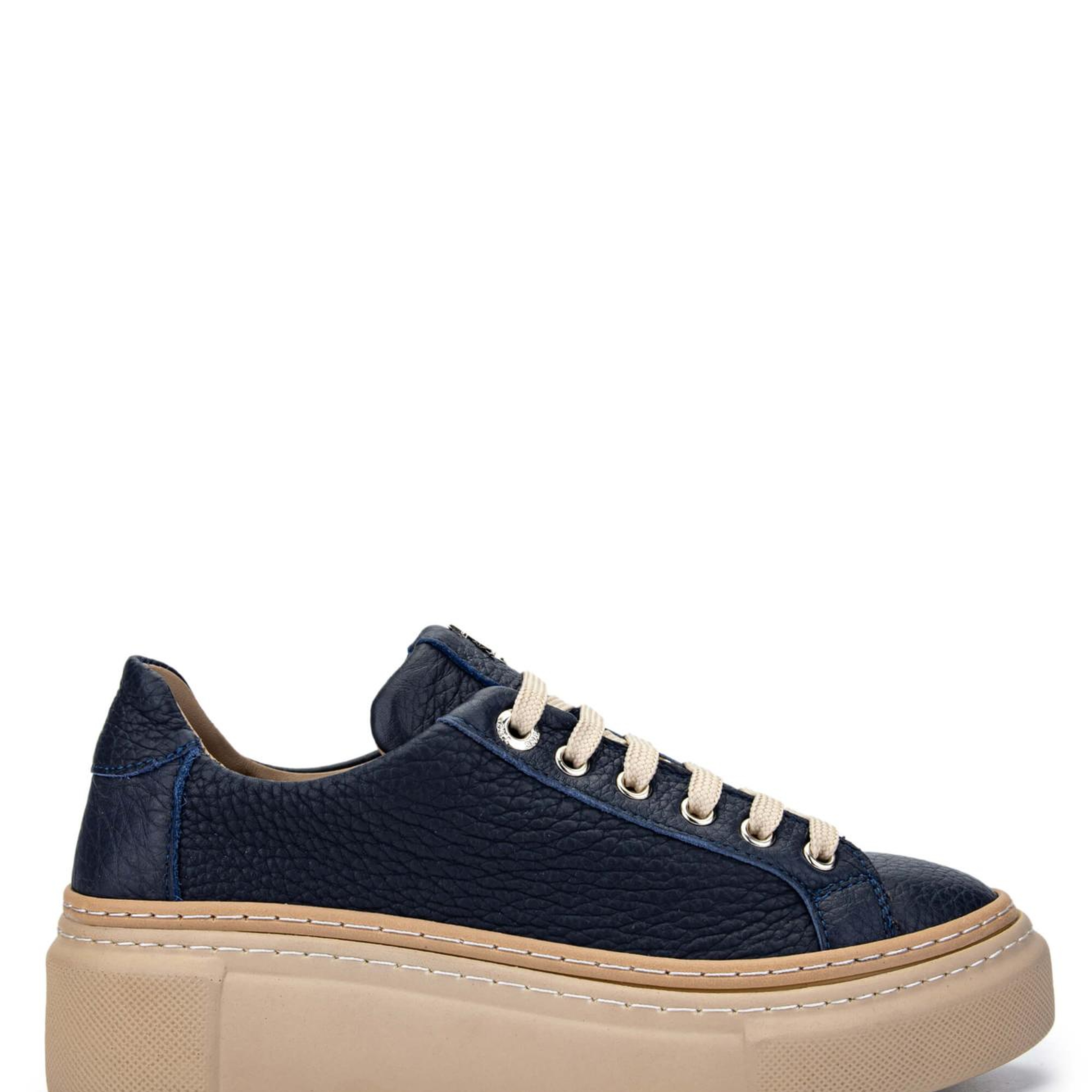 Tamer Tanca Kadın Hakiki Deri Lacivert Sneakers & Spor Ayakkabı