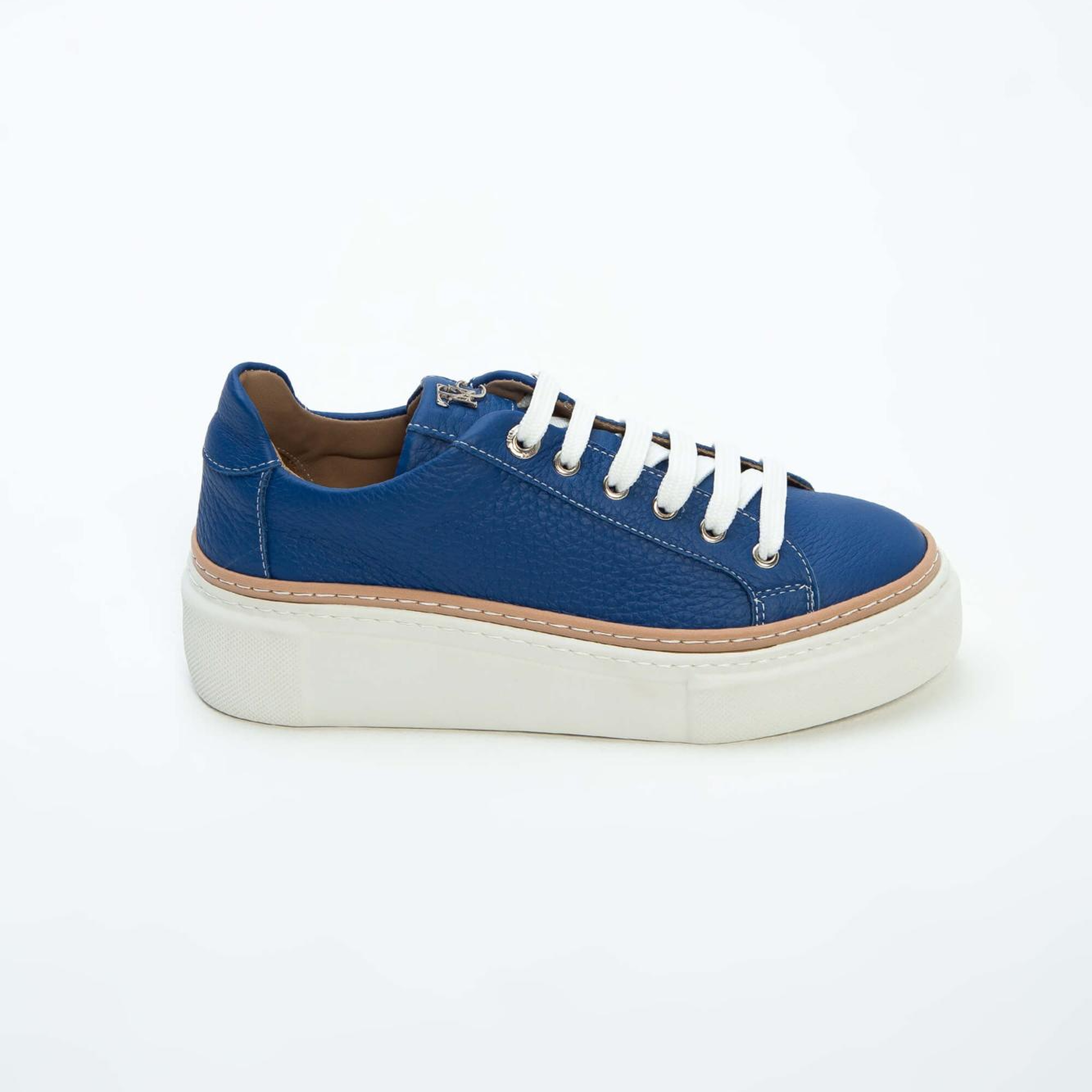 Tamer Tanca Kadın Hakiki Deri Saks Floter Sneakers & Spor Ayakkabı