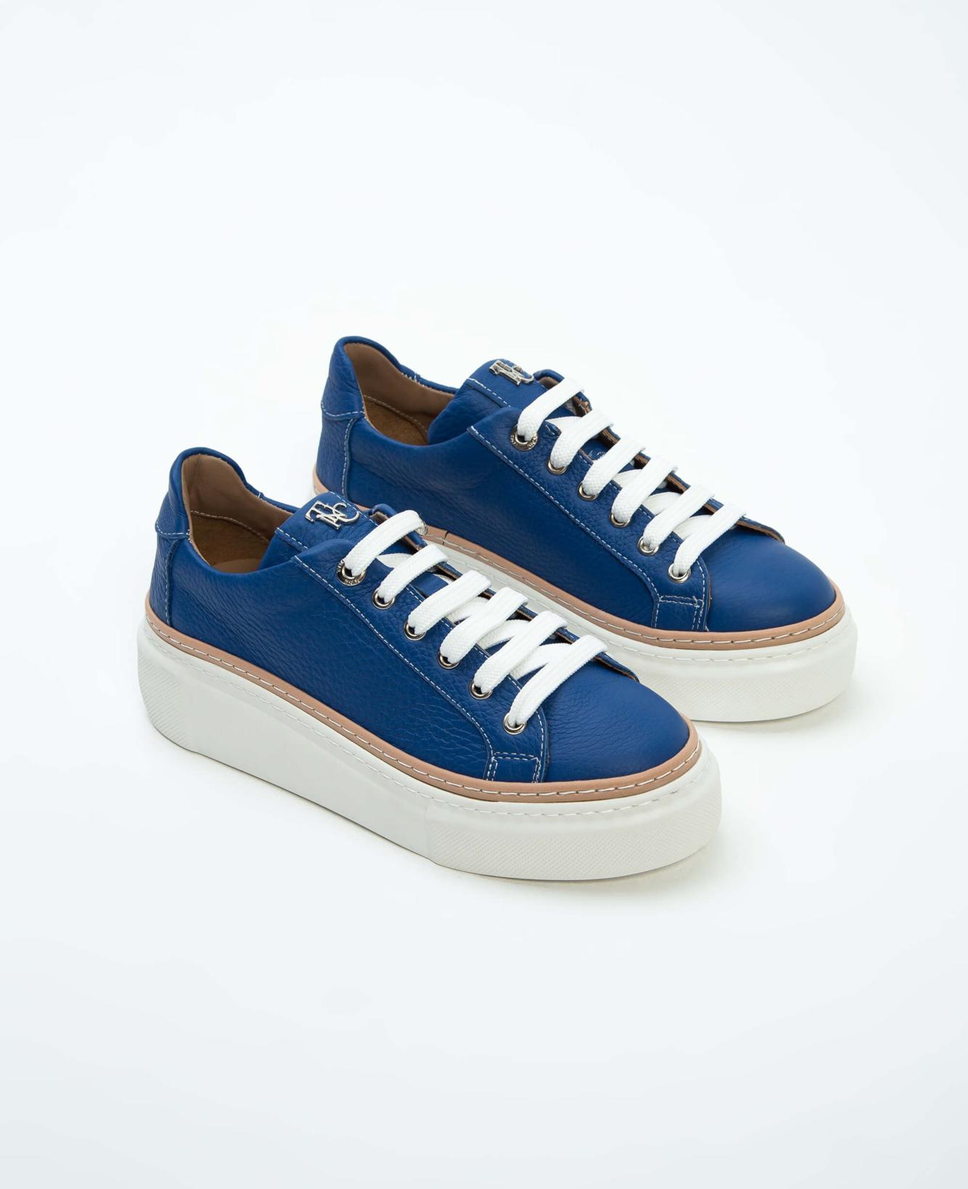 Tamer Tanca Kadın Hakiki Deri Saks Floter Sneakers & Spor Ayakkabı