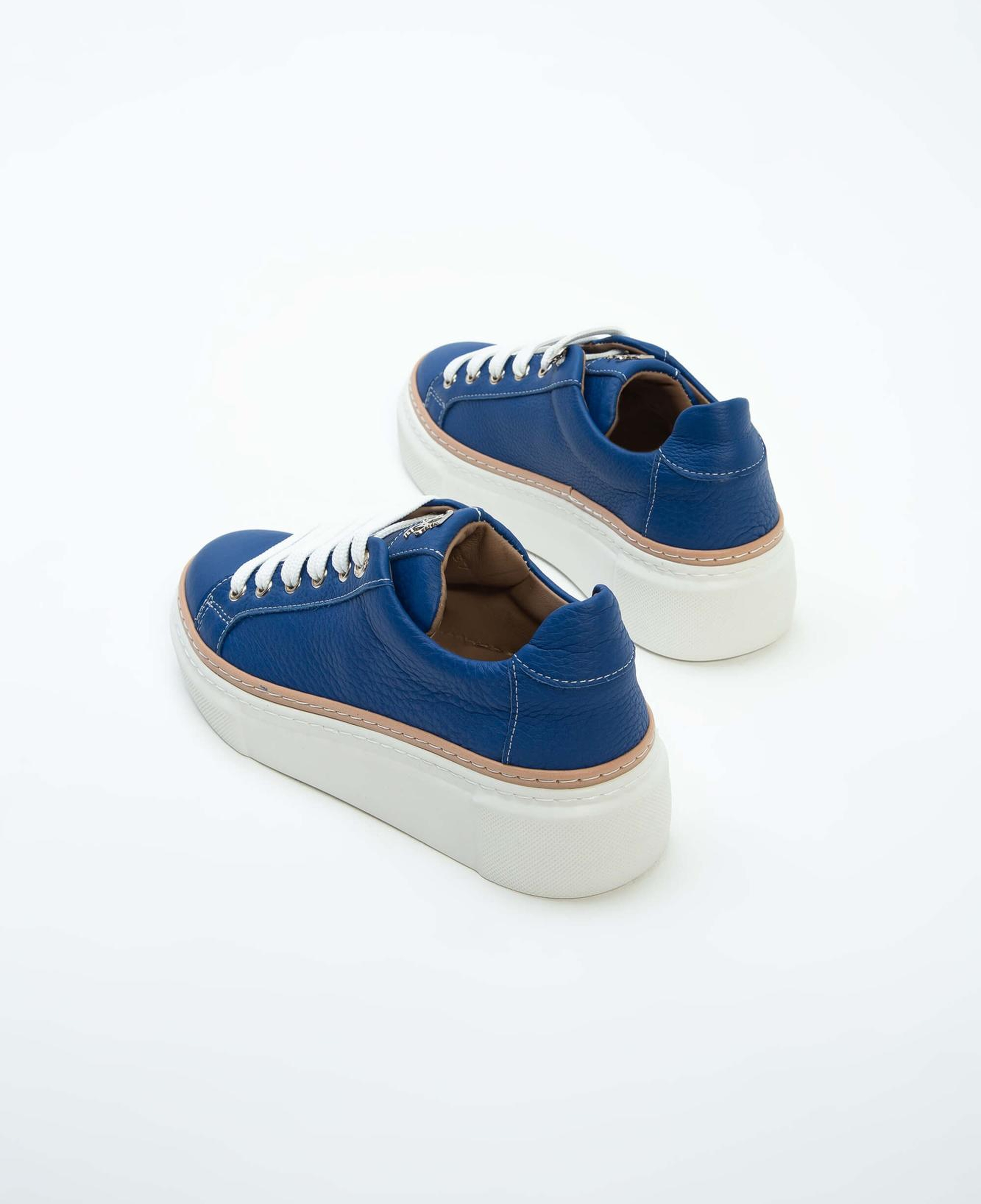 Tamer Tanca Kadın Hakiki Deri Saks Floter Sneakers & Spor Ayakkabı