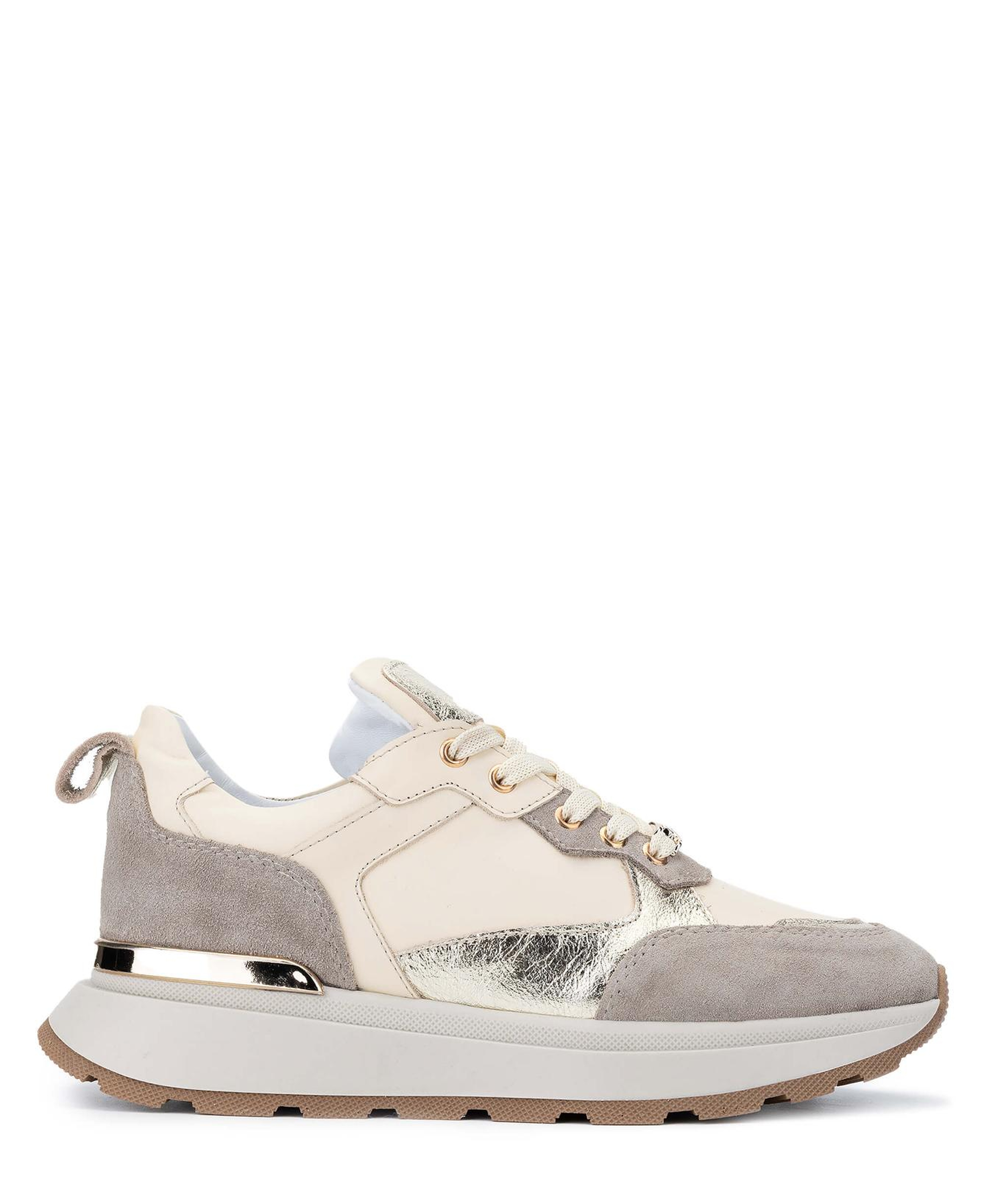 Tamer Tanca Kadın Hakiki Deri Bej Süet Sneakers & Spor Ayakkabı