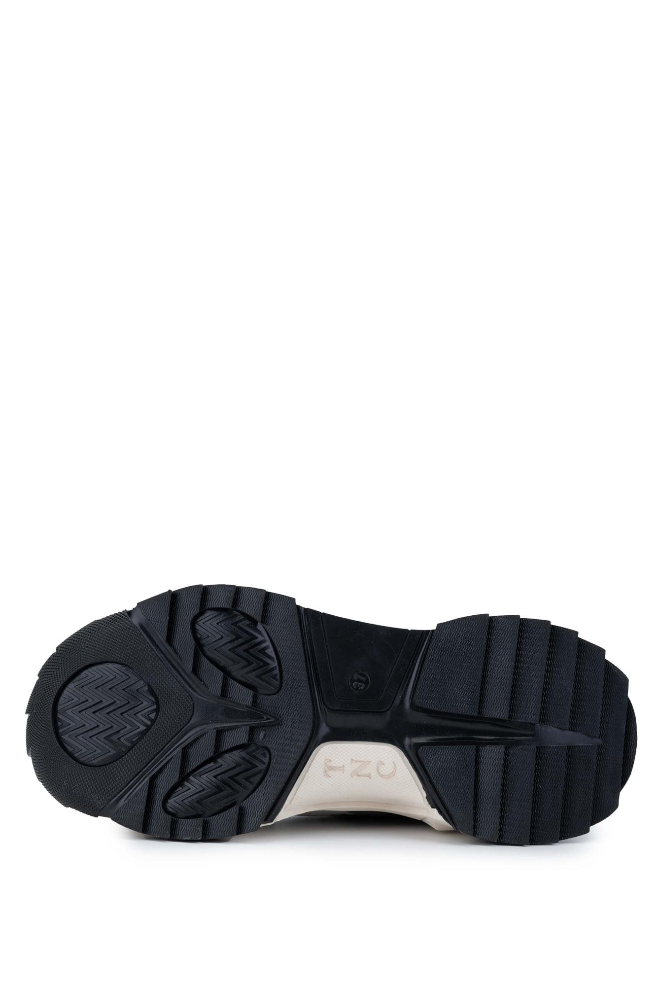 Tamer Tanca Kadın Vegan Buz/Siyah Sneakers & Spor Ayakkabı