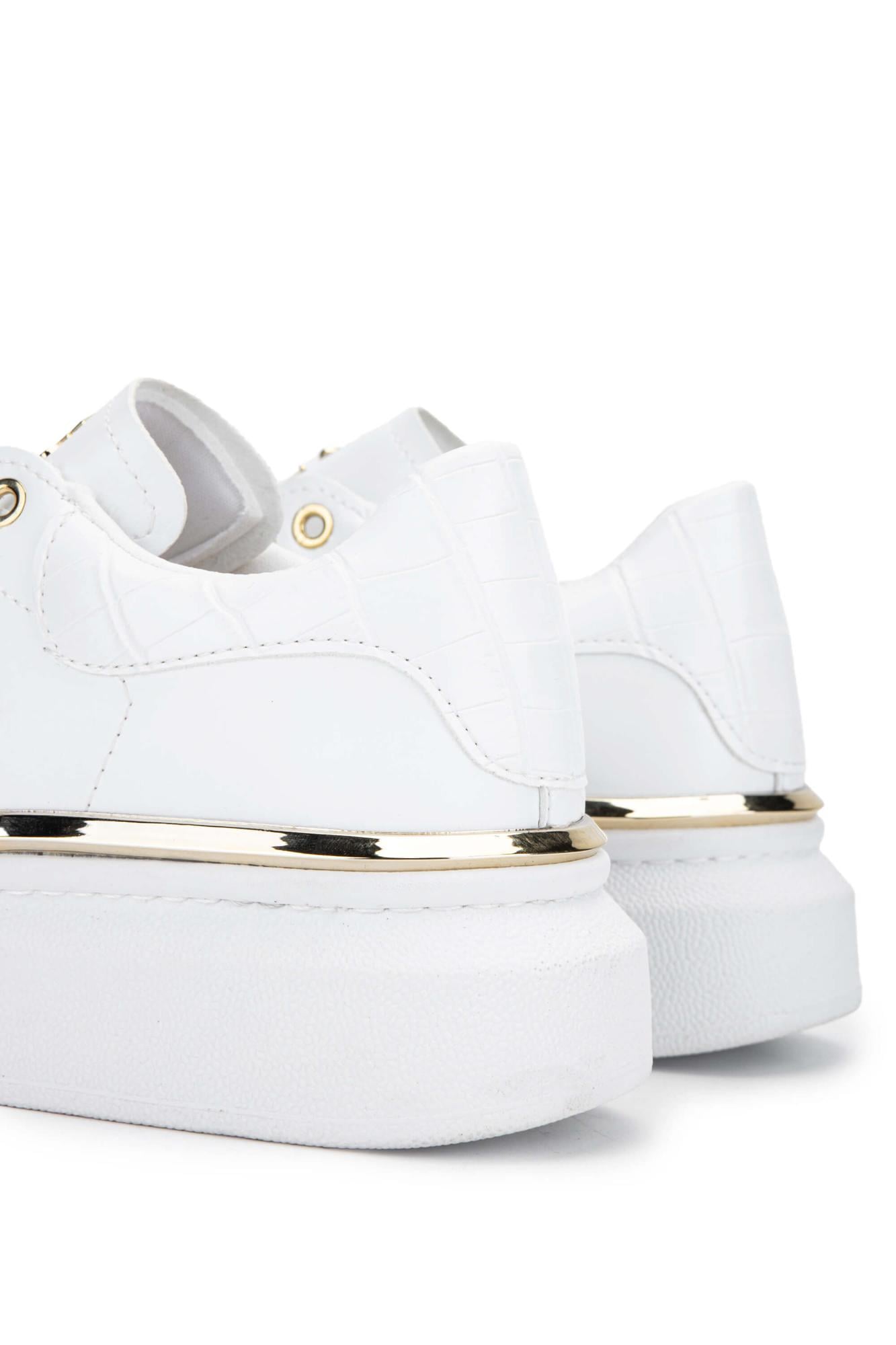 Tamer Tanca Kadın Vegan Beyaz Sneakers & Spor Ayakkabı