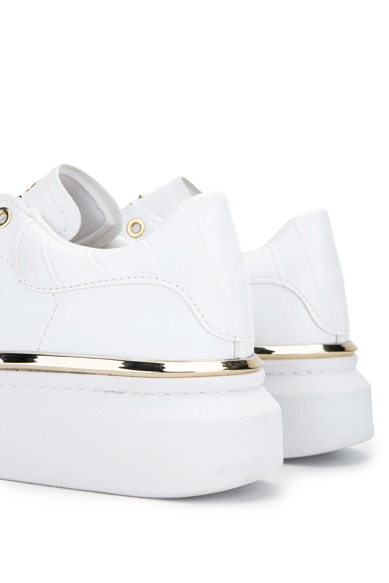 Tamer Tanca Kadın Vegan Beyaz Sneakers & Spor Ayakkabı