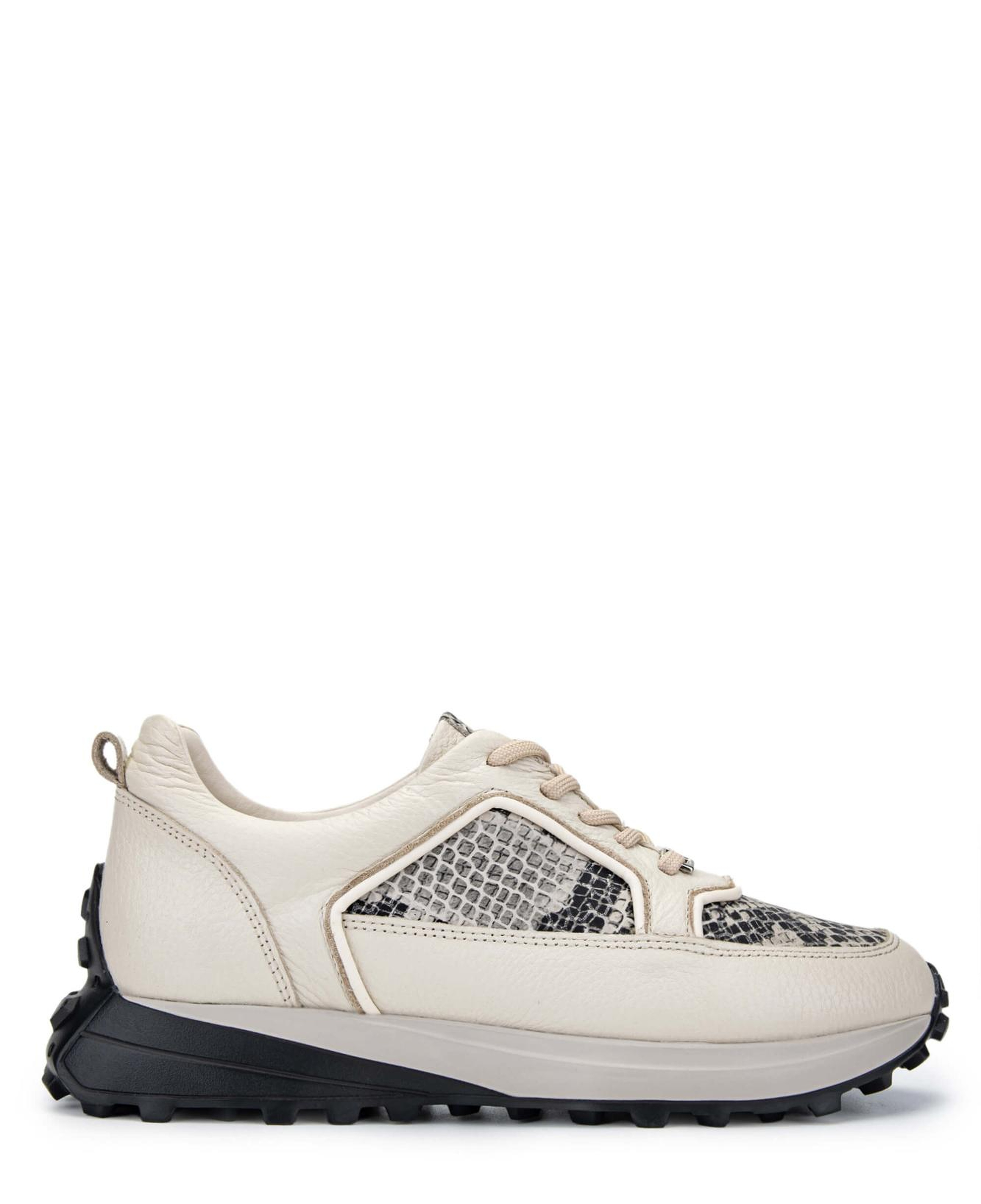 Tamer Tanca Kadın Hakiki Deri Bej Sneakers & Spor Ayakkabı