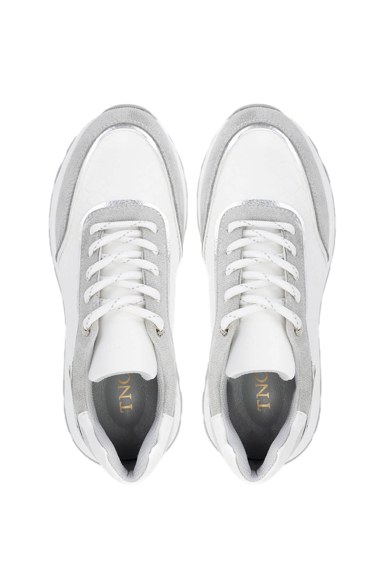 Tamer Tanca Kadın Vegan Beyaz Sneakers & Spor Ayakkabı