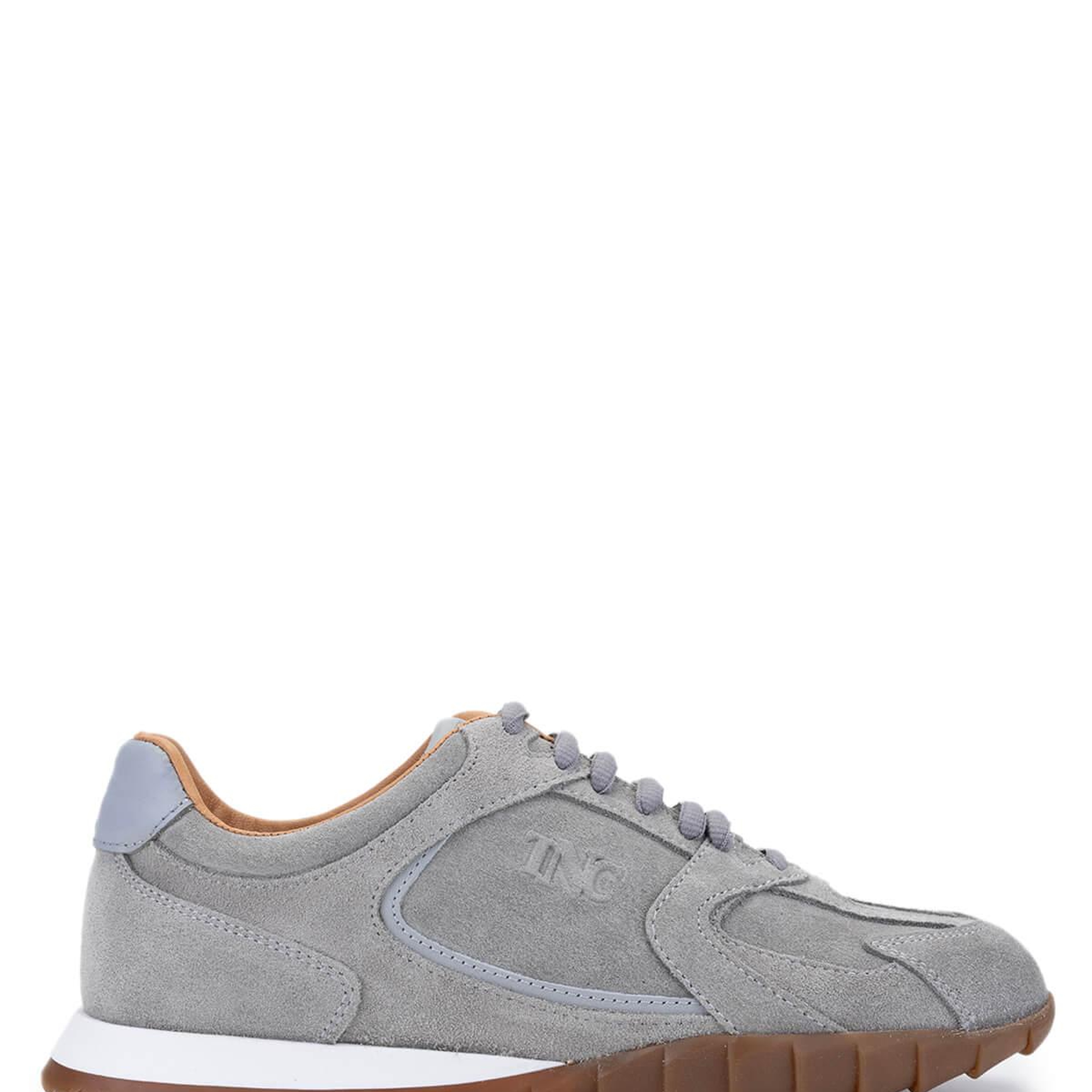 Tamer Tanca Kadın Hakiki Deri Gri Sneakers & Spor Ayakkabı