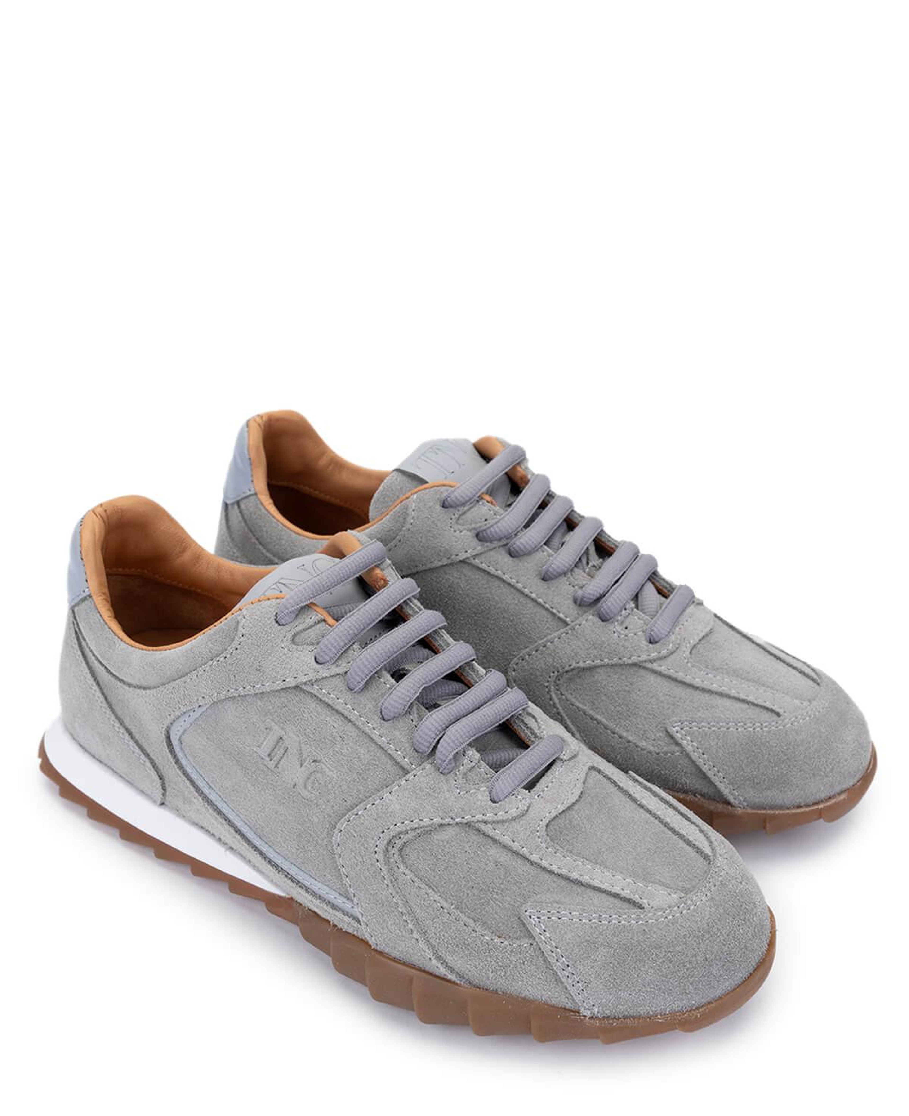 Tamer Tanca Kadın Hakiki Deri Gri Sneakers & Spor Ayakkabı