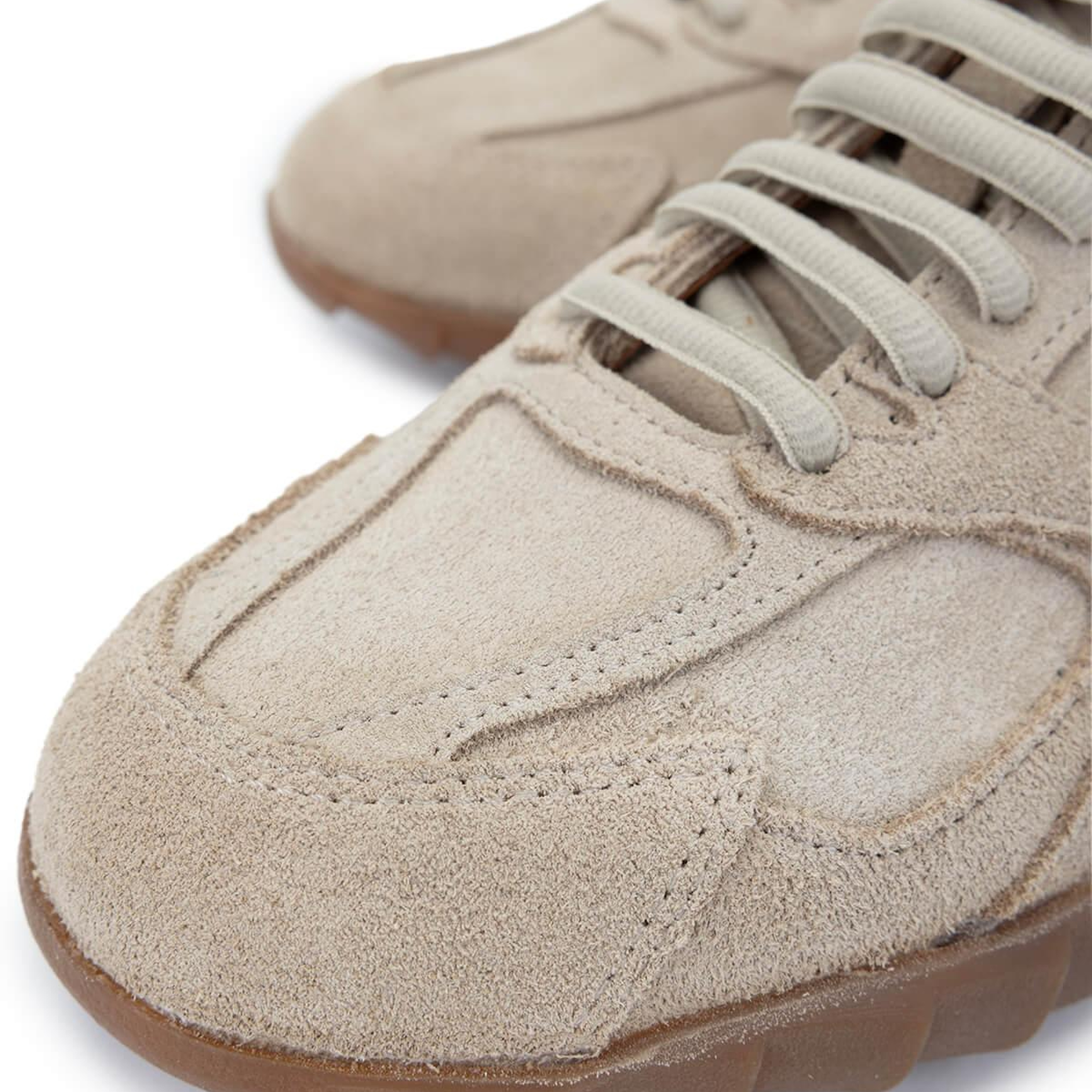 Tamer Tanca Kadın Hakiki Deri Bej Süet Sneakers & Spor Ayakkabı