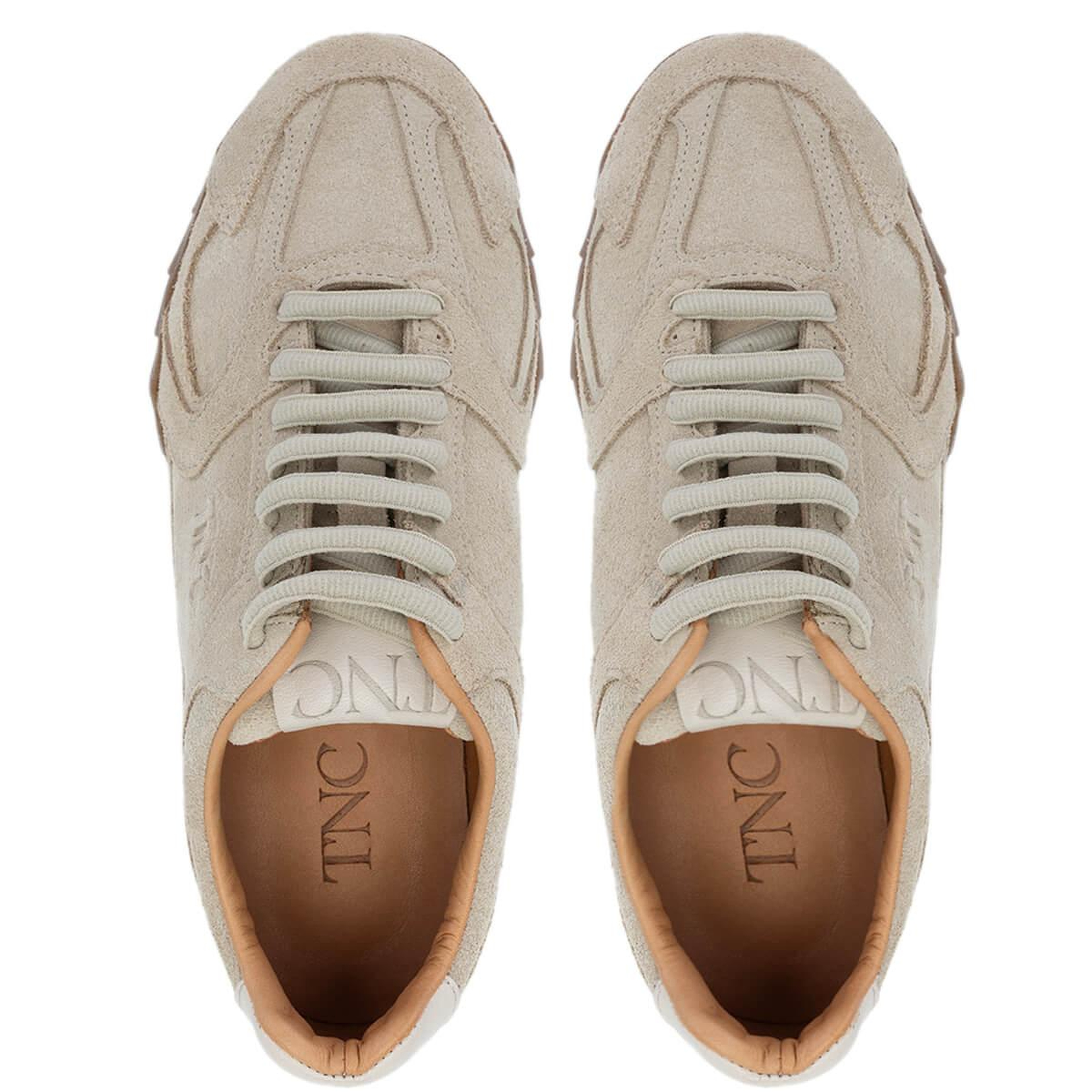 Tamer Tanca Kadın Hakiki Deri Bej Süet Sneakers & Spor Ayakkabı