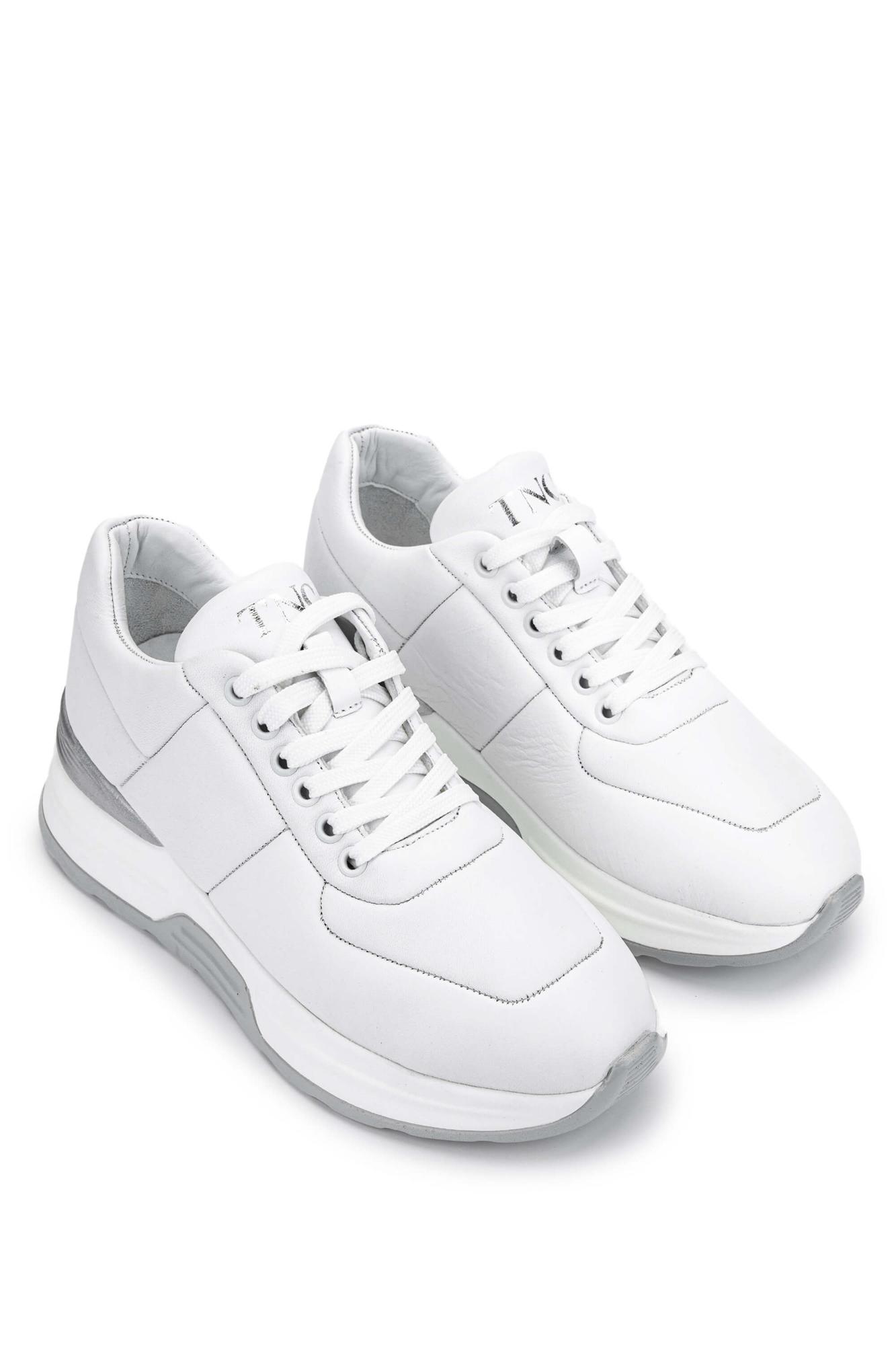 Tamer Tanca Kadın Hakiki Deri Beyaz Sneakers & Spor Ayakkabı