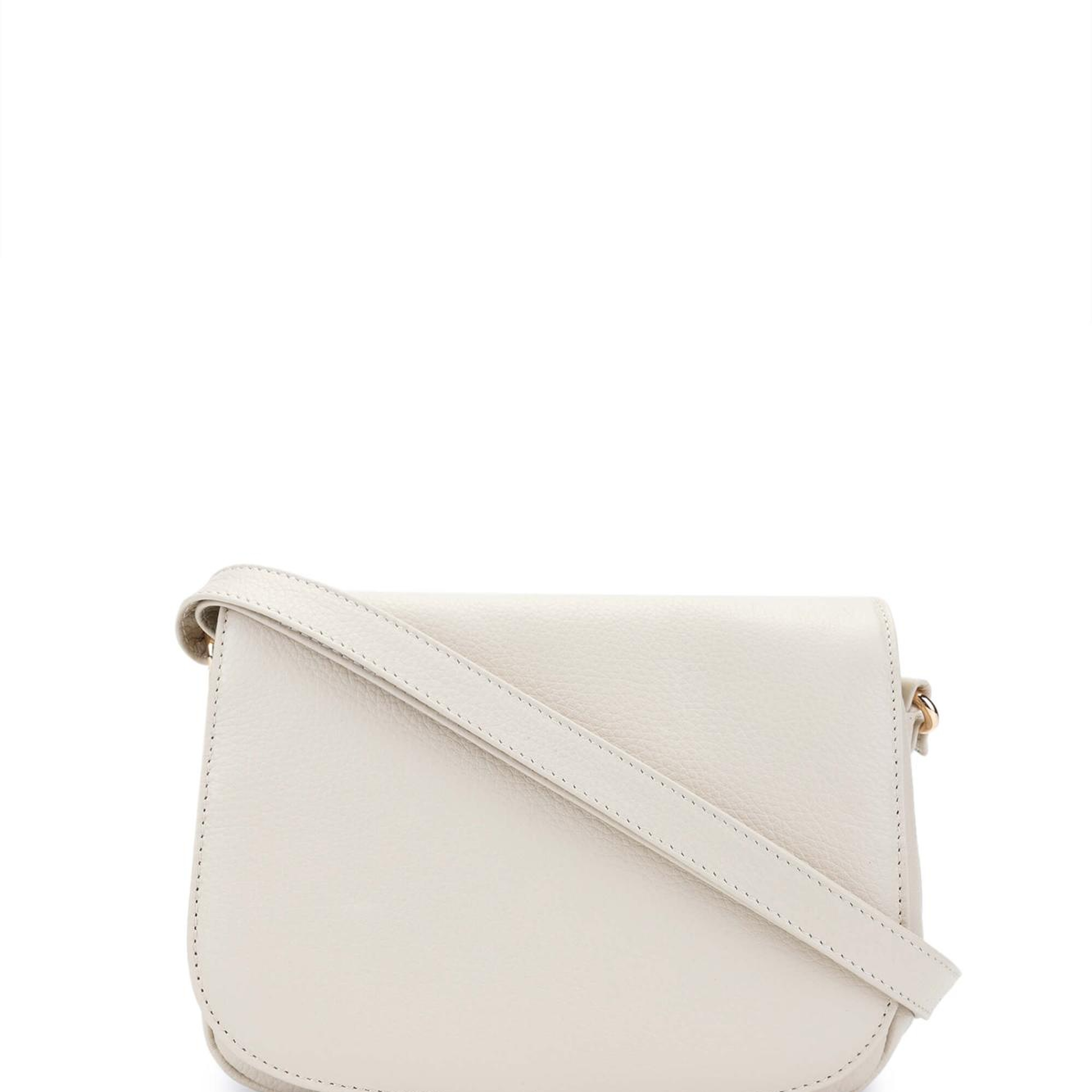 Tamer Tanca Kadın Hakiki Deri Bej Postacı Çanta