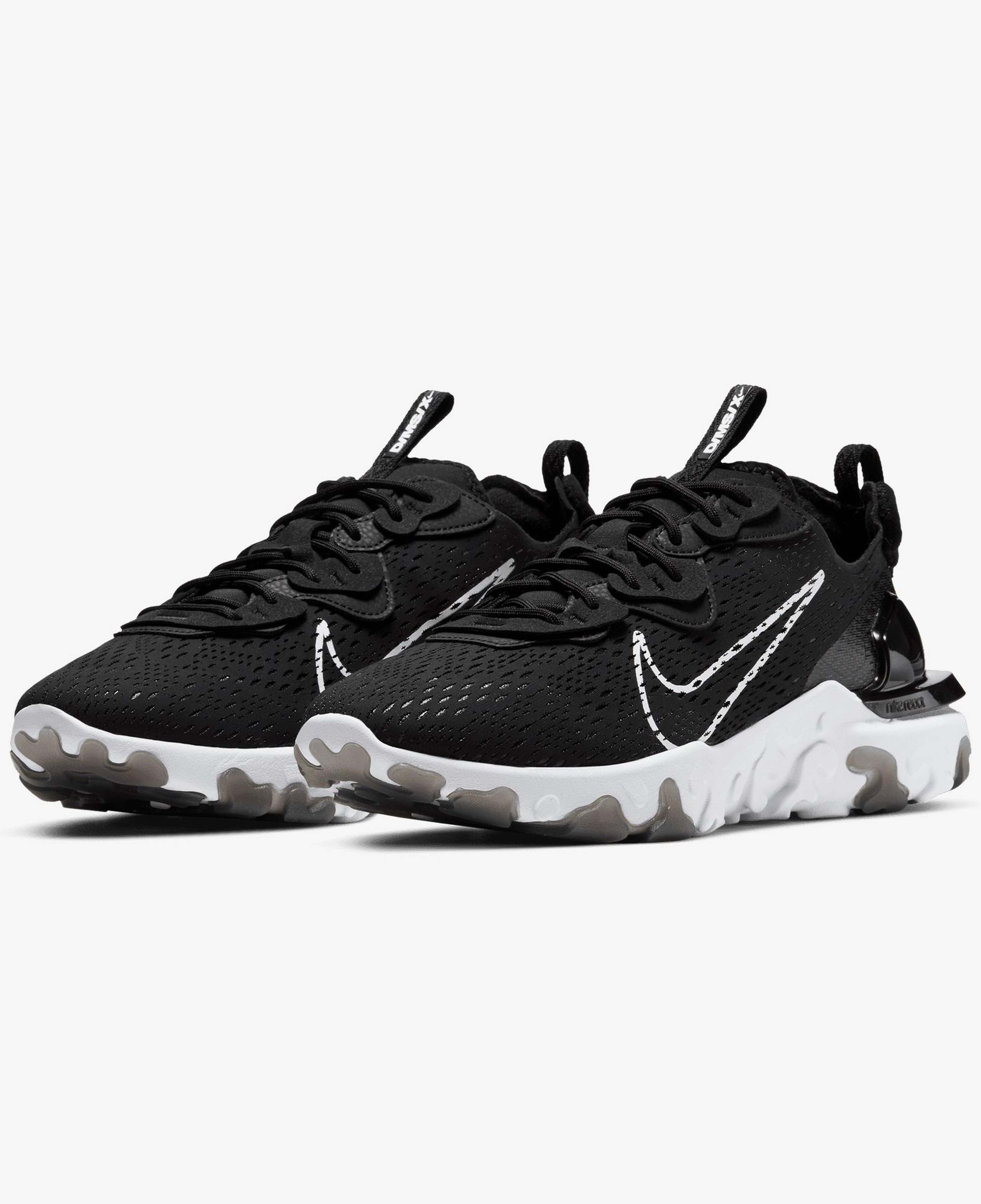 Nike React Vision Erkek Siyah Spor Ayakkabı