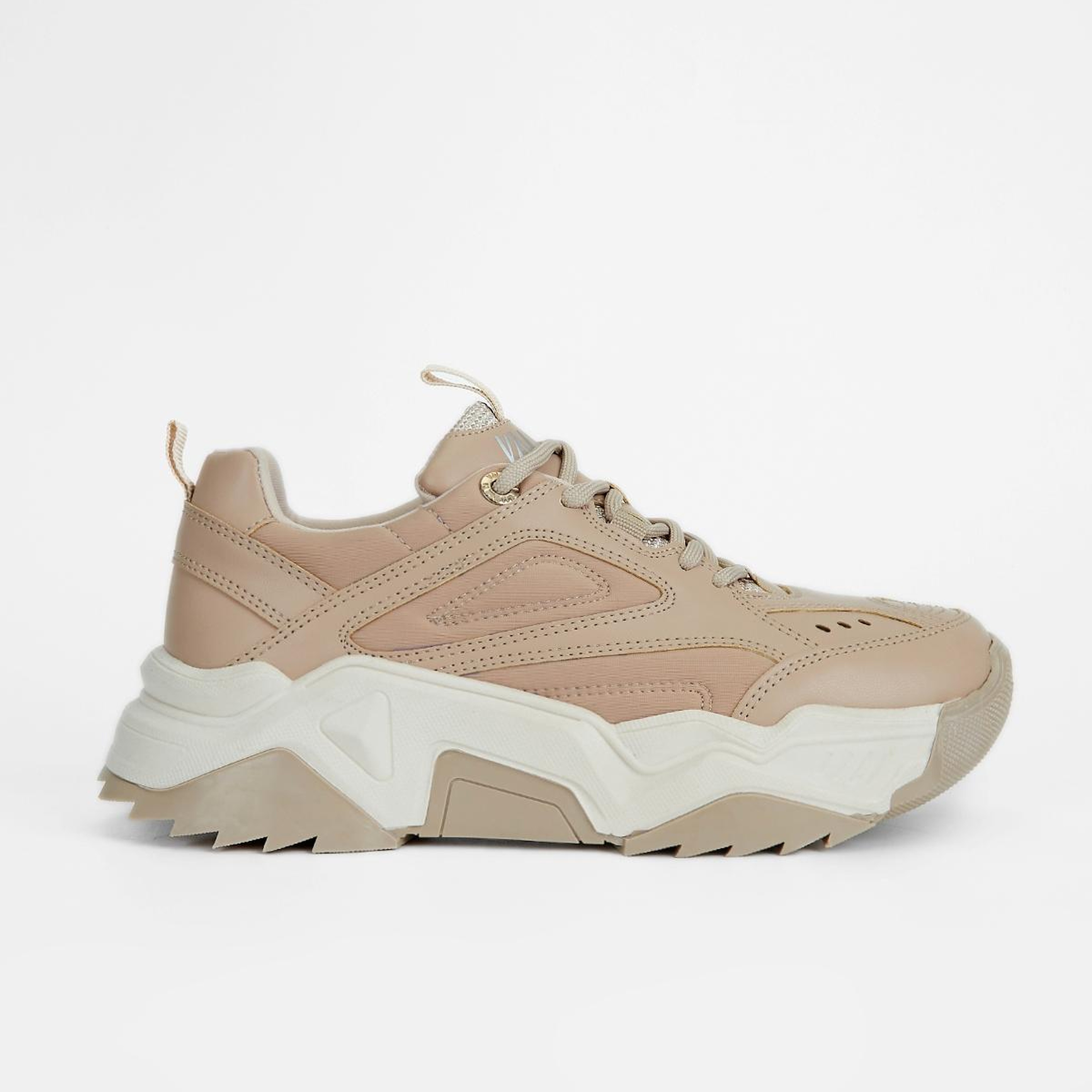 Valmenti Kadın Suni Deri Nude Sneakers & Spor Ayakkabı