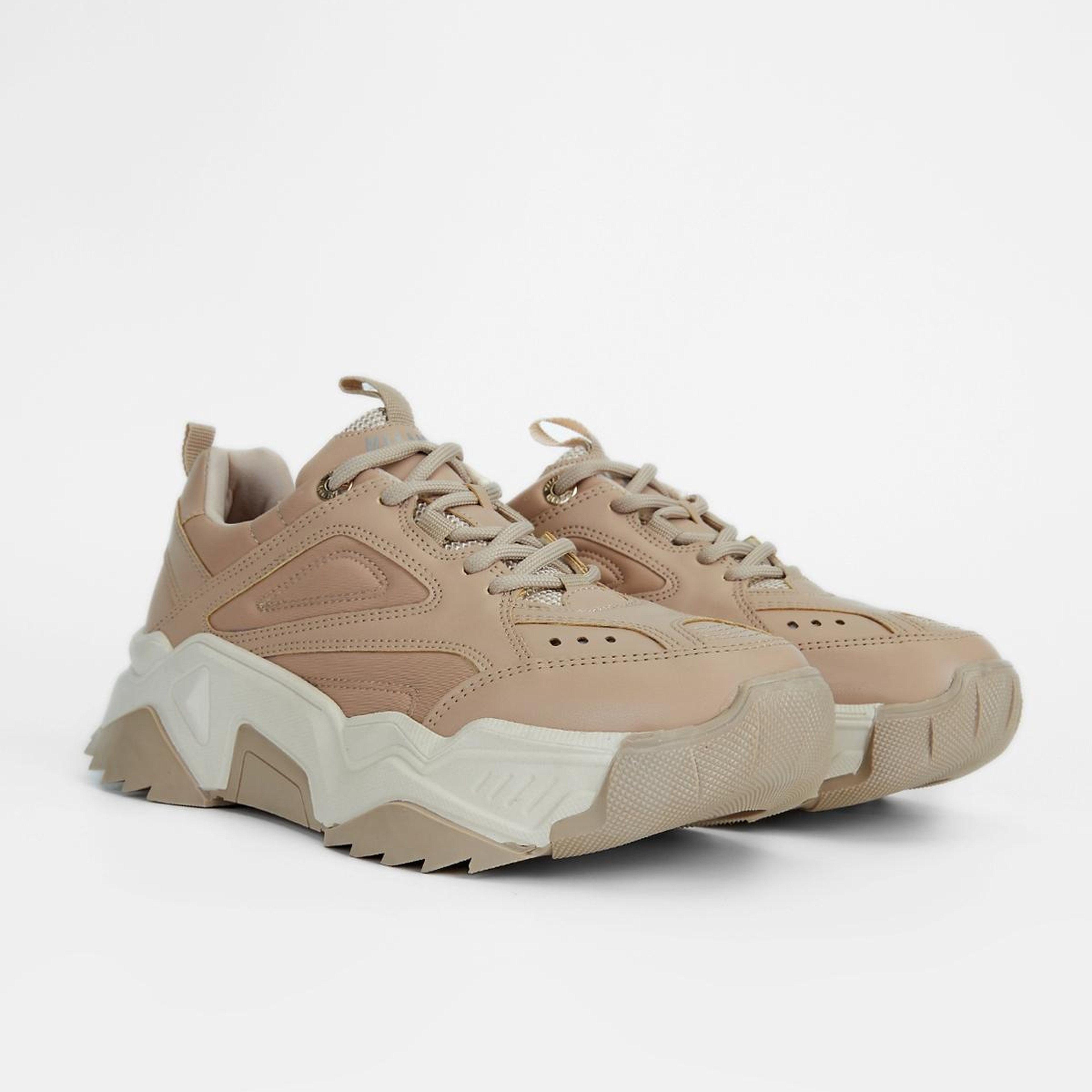 Valmenti Kadın Suni Deri Nude Sneakers & Spor Ayakkabı