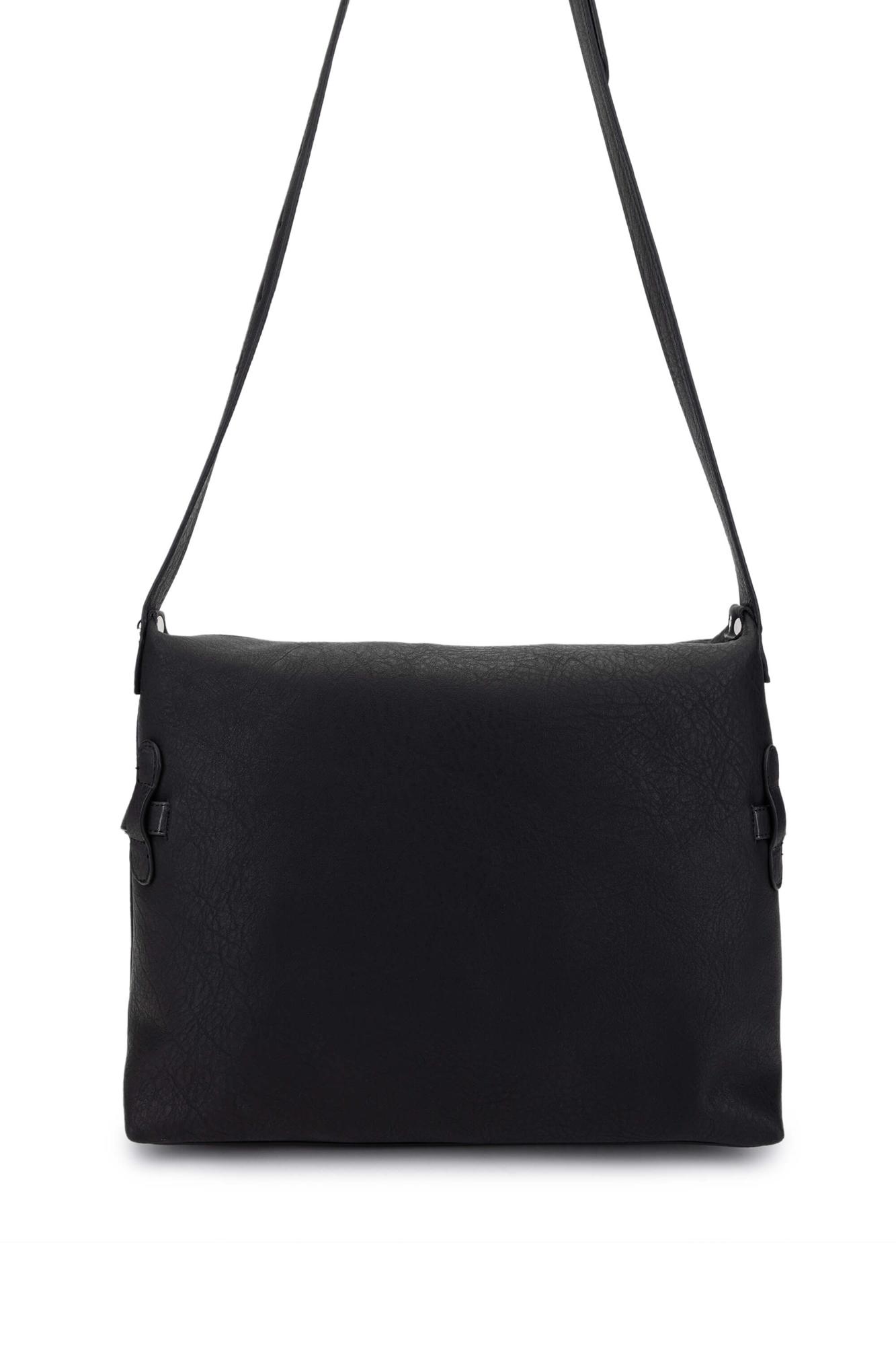 Tamer Tanca Kadın Vegan Siyah Omuz Çanta