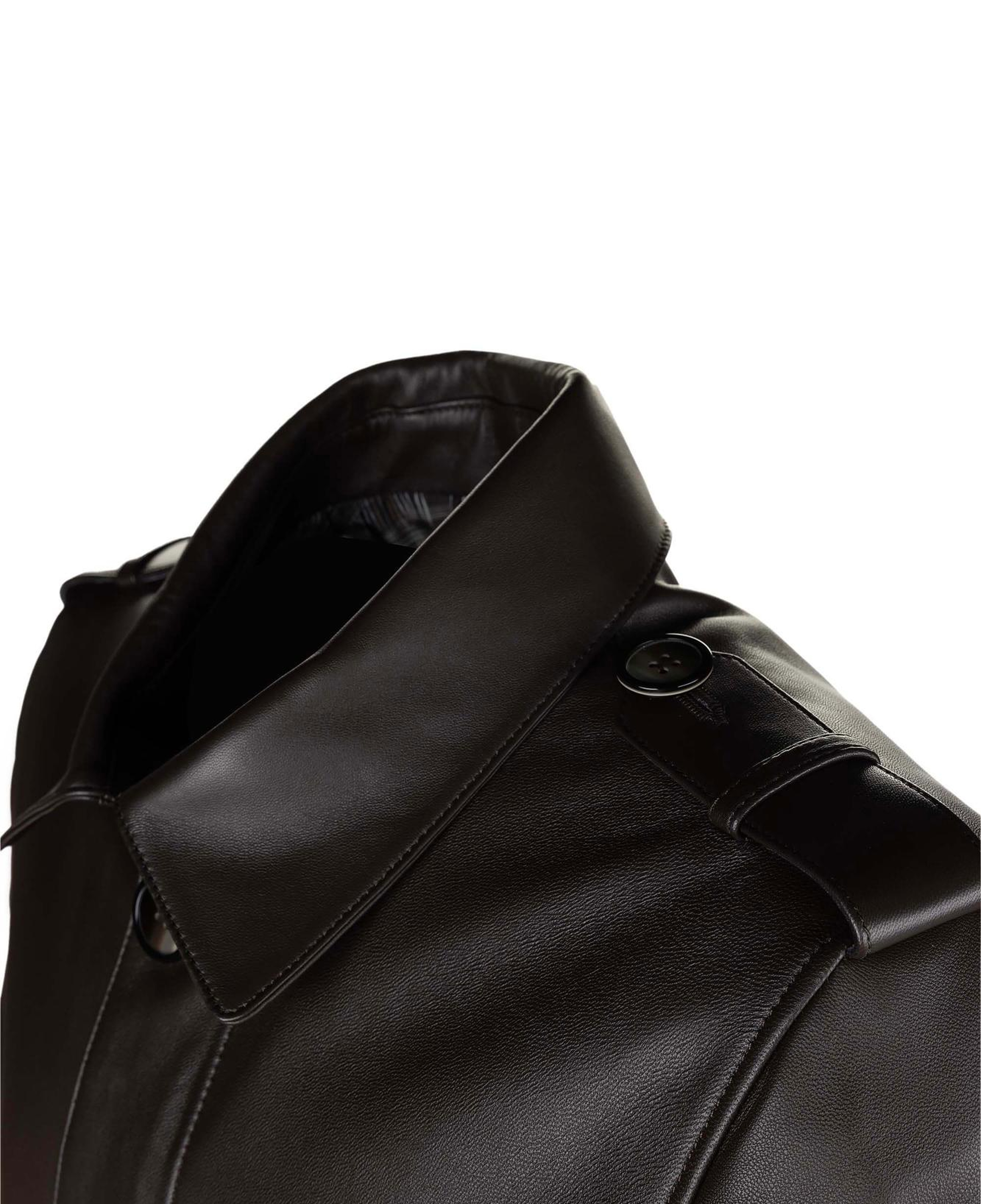 Tamer Tanca Erkek Hakiki Deri Kahverengi Deri Mont