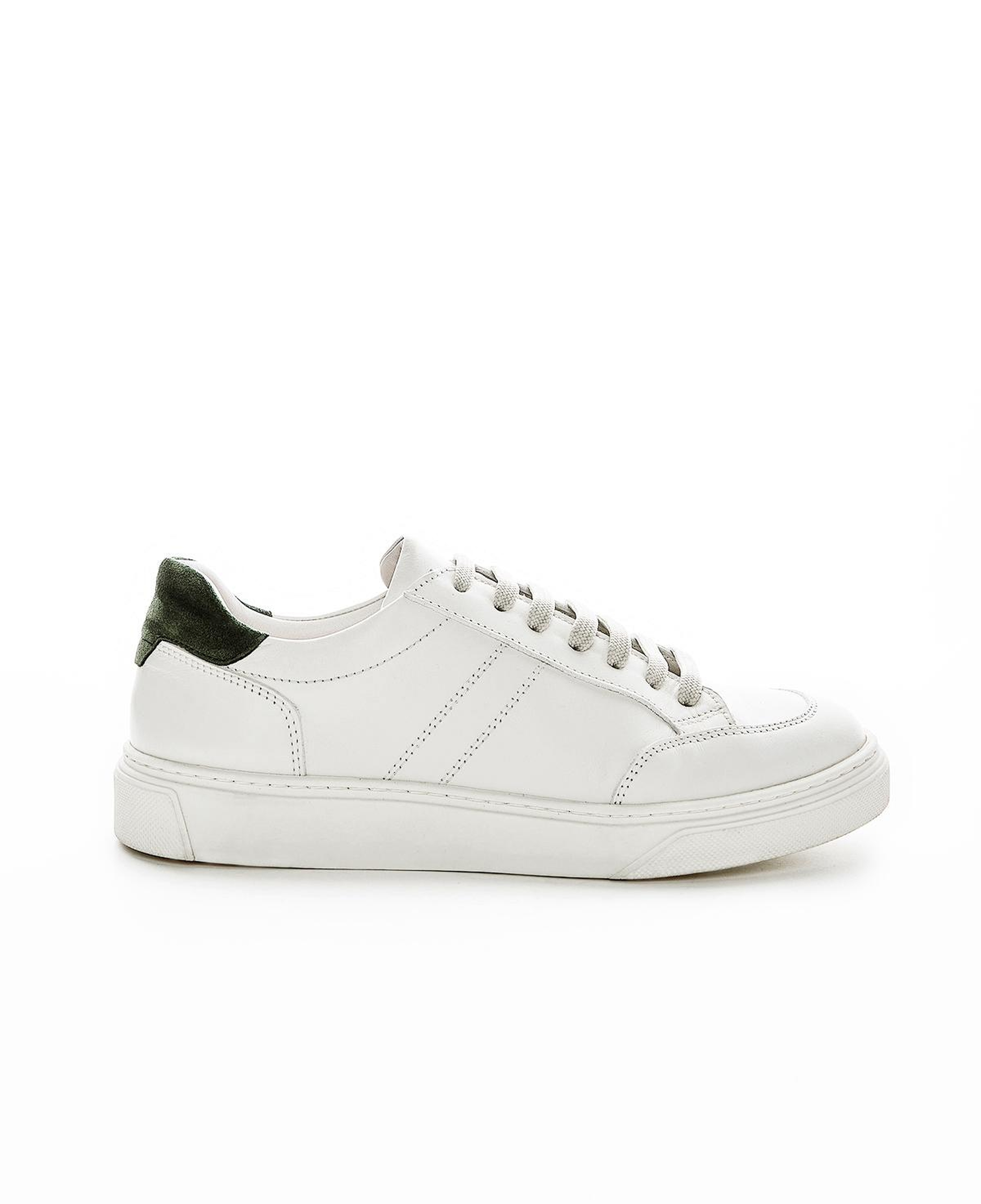Valmenti Kadın Hakiki Deri Beyaz/Yeşil Sneakers & Spor Ayakkabı