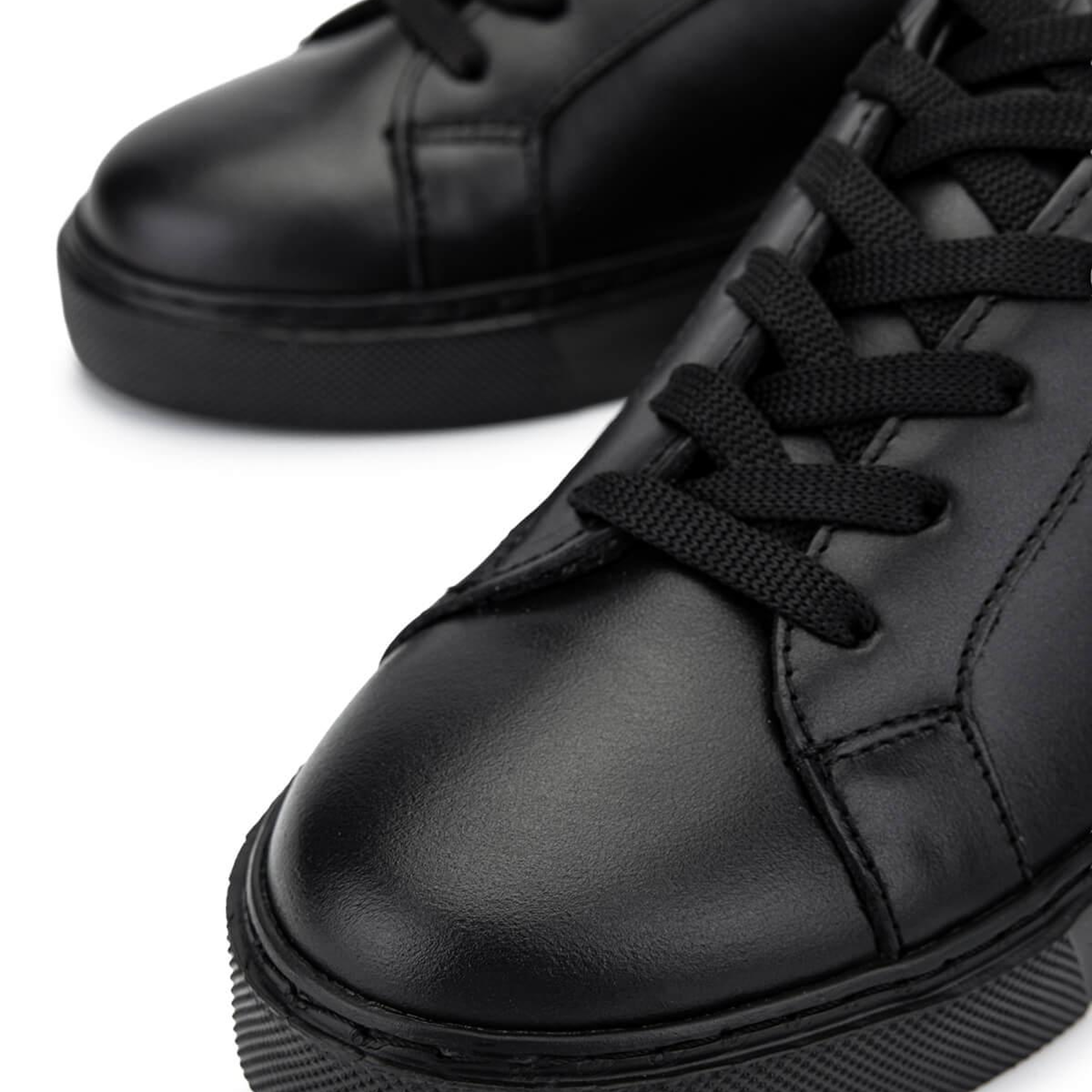 Tamer Tanca Kadın Deri/Tekstil Siyah Sneakers & Spor Ayakkabı