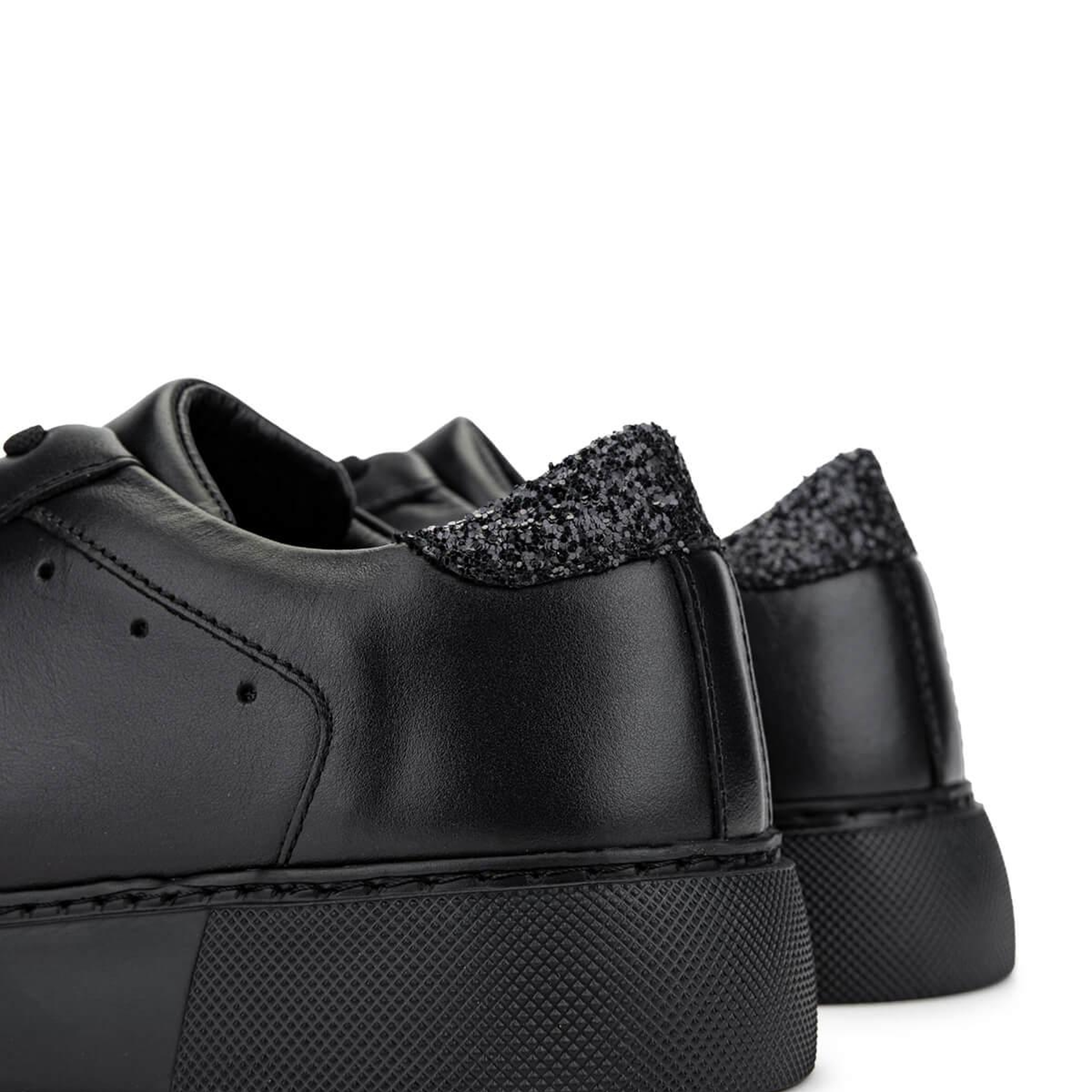 Tamer Tanca Kadın Deri/Tekstil Siyah Sneakers & Spor Ayakkabı