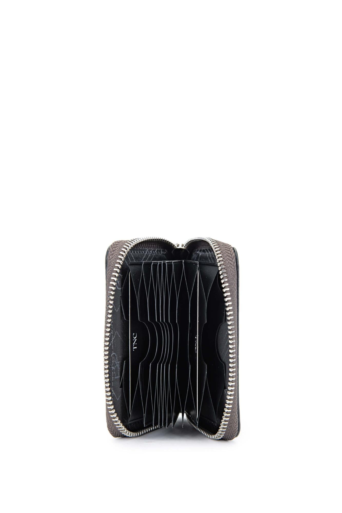 Tamer Tanca Erkek Hakiki Deri Gri Kartlık