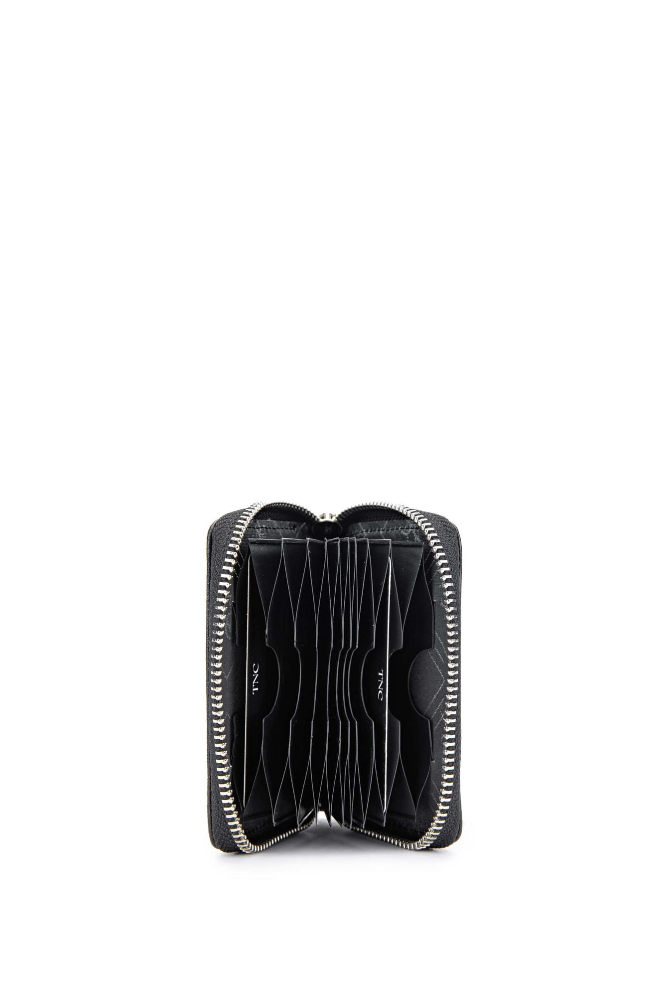 Tamer Tanca Erkek Hakiki Deri Siyah Kartlık