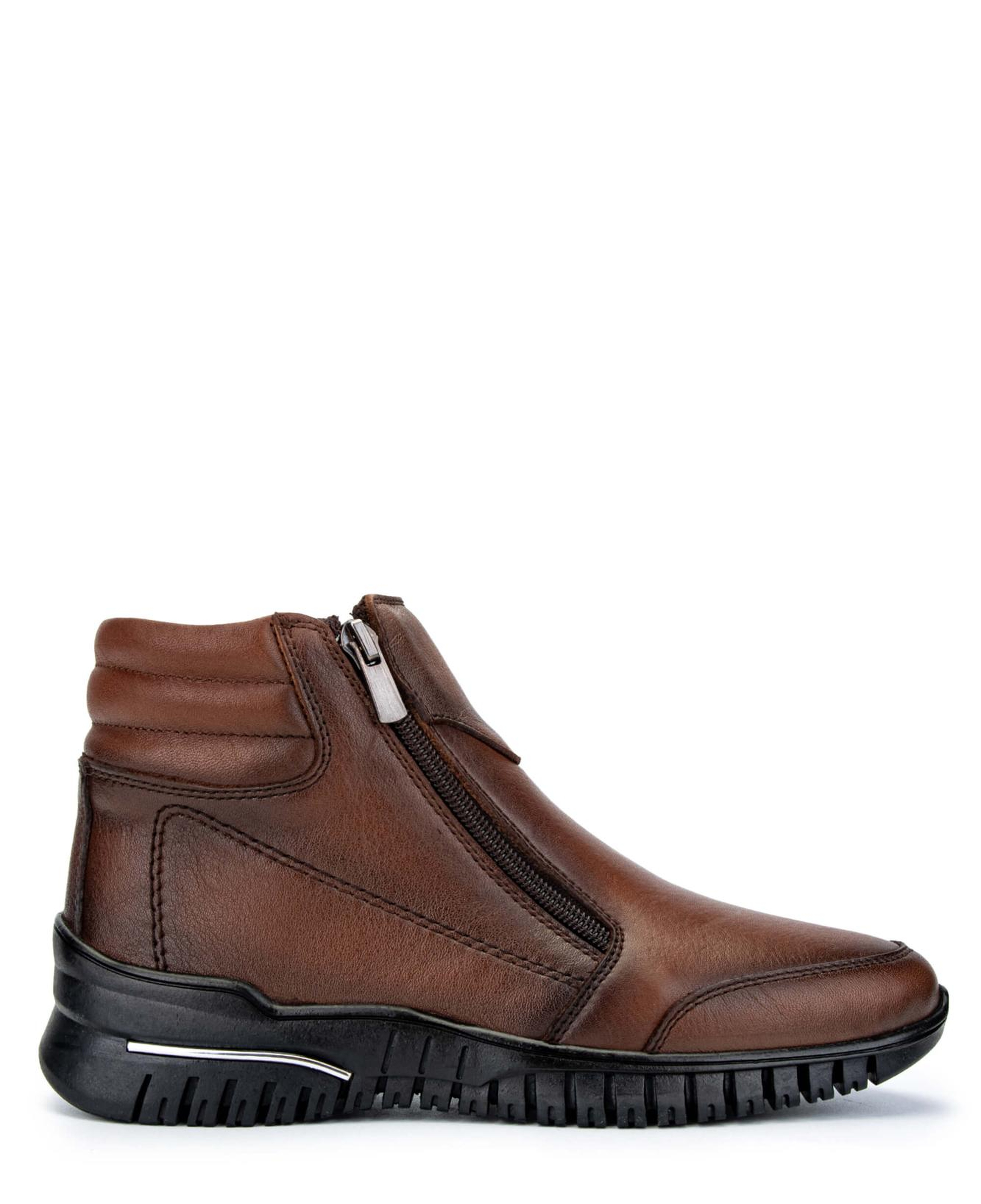 Tamer Tanca Kadın Hakiki Deri Taba Deri Casual Bot