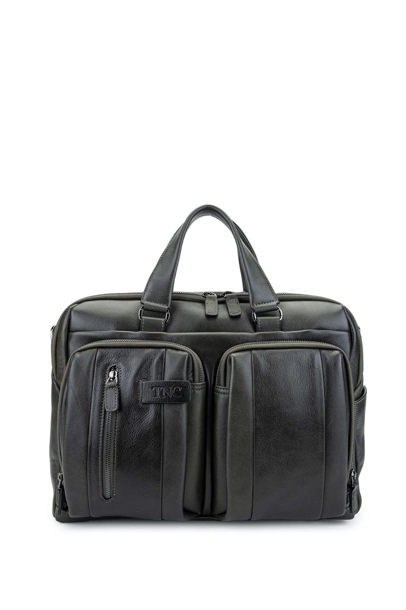 Tamer Tanca Erkek Hakiki Deri Evrak Çantası