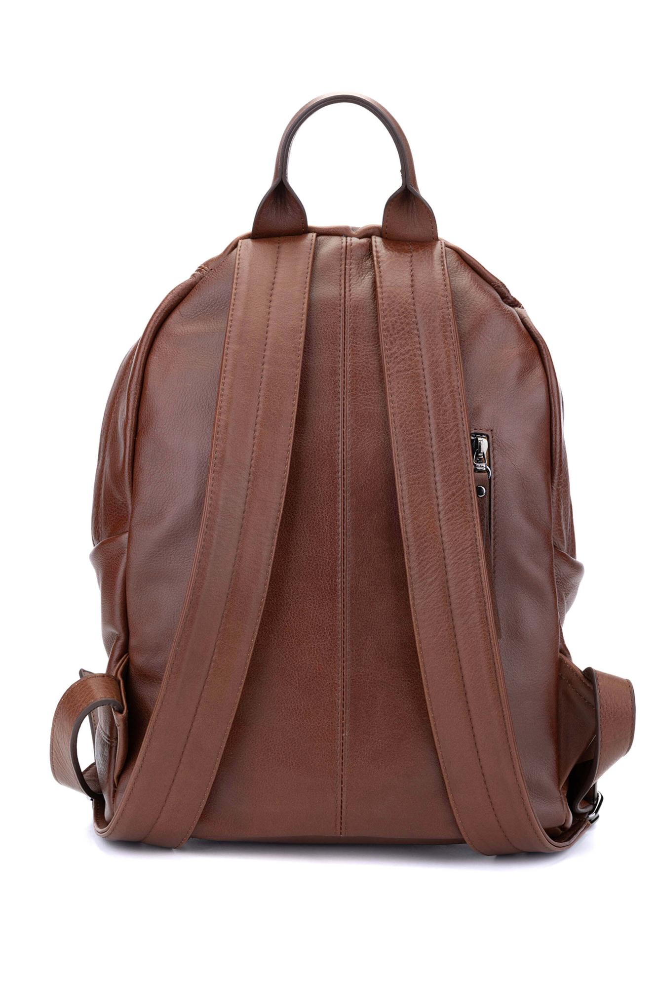 Tamer Tanca Erkek Hakiki Deri Taba Sırt Çantası