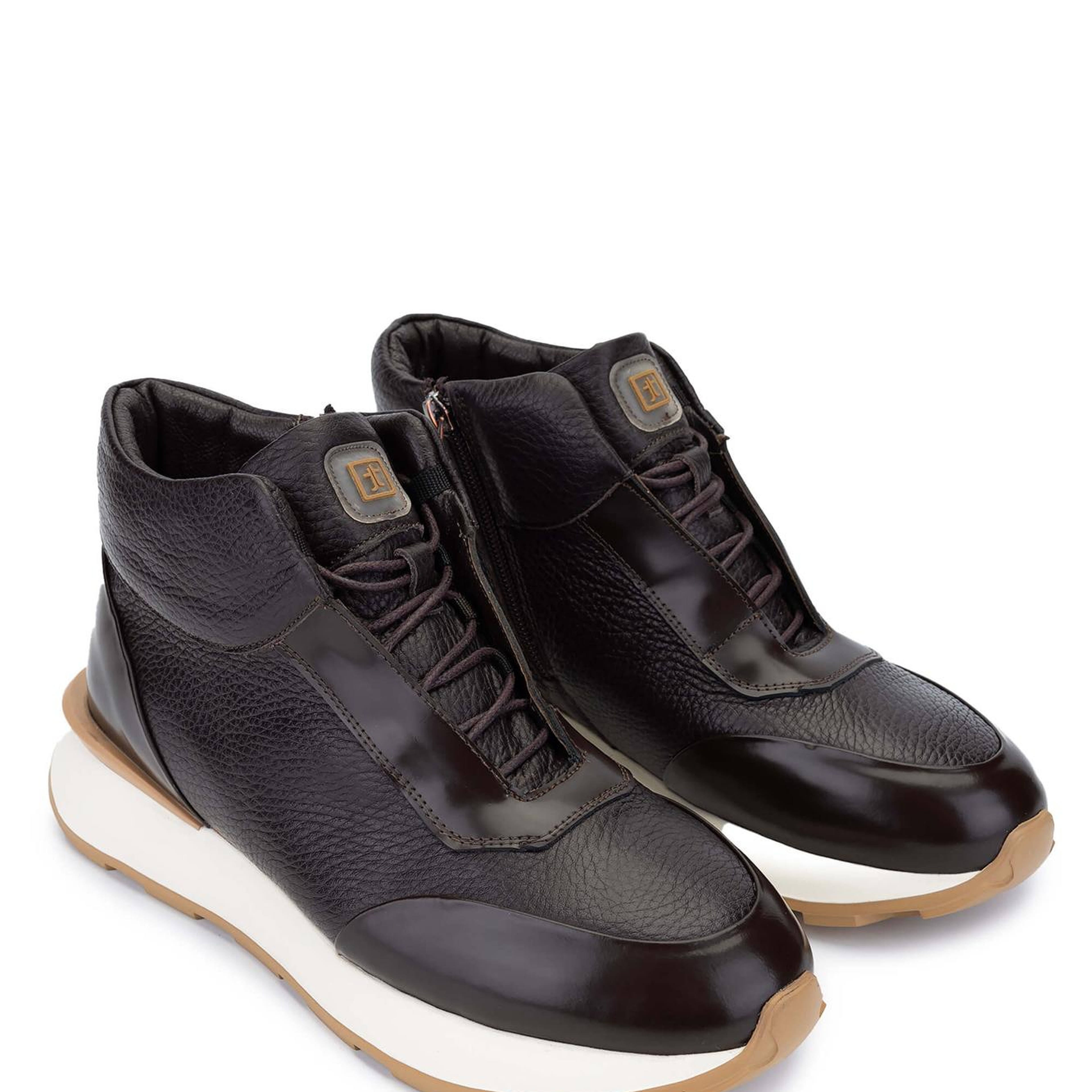 Tamer Tanca Erkek Hakiki Deri Kahverengi Bot Ayakkabı