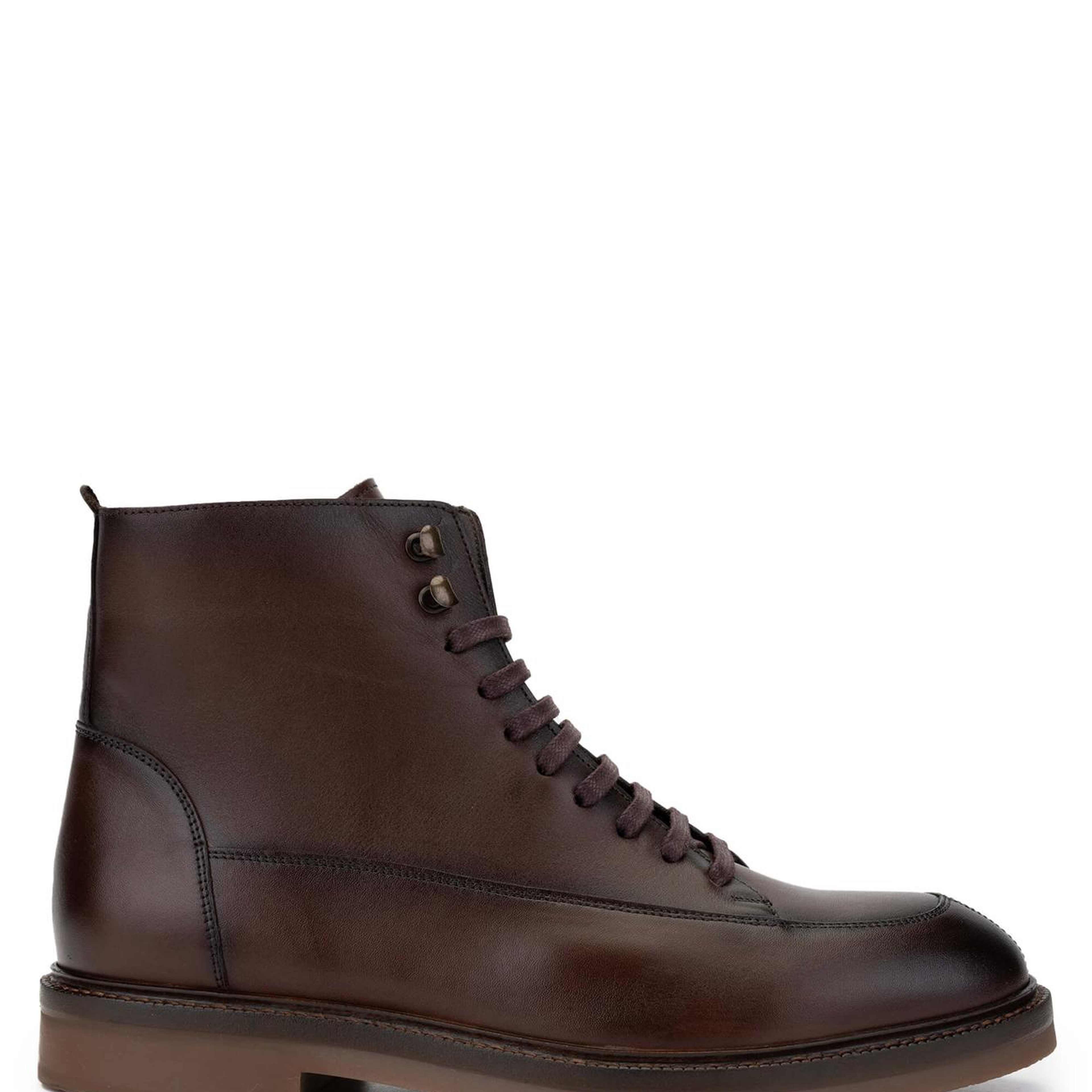 Tamer Tanca Erkek Hakiki Deri Kahverengi Casual Bot