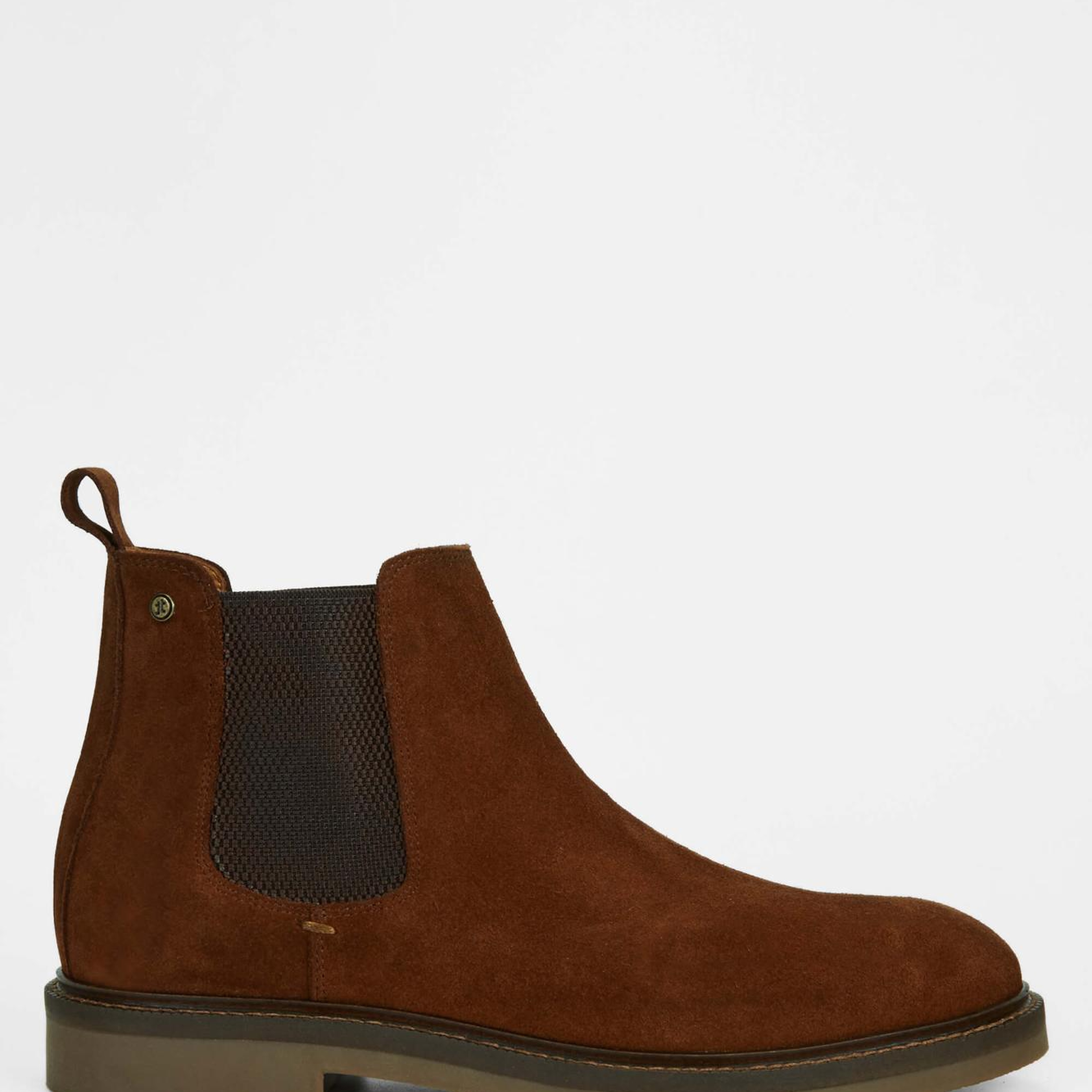 Tamer Tanca Erkek Hakiki Deri Kahverengi Süet Casual Bot