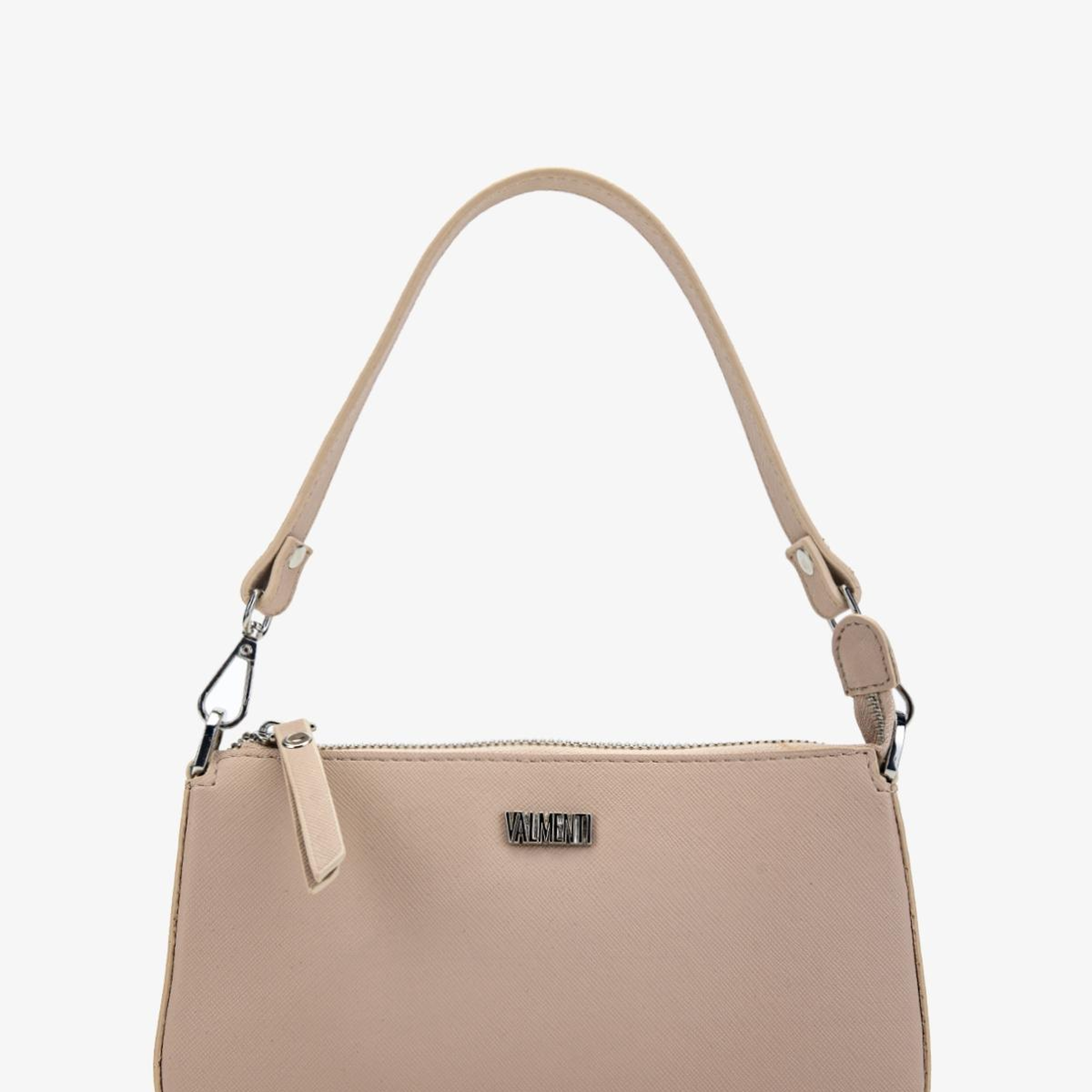 Valmenti Kadın Suni Deri Nude Omuz Çanta