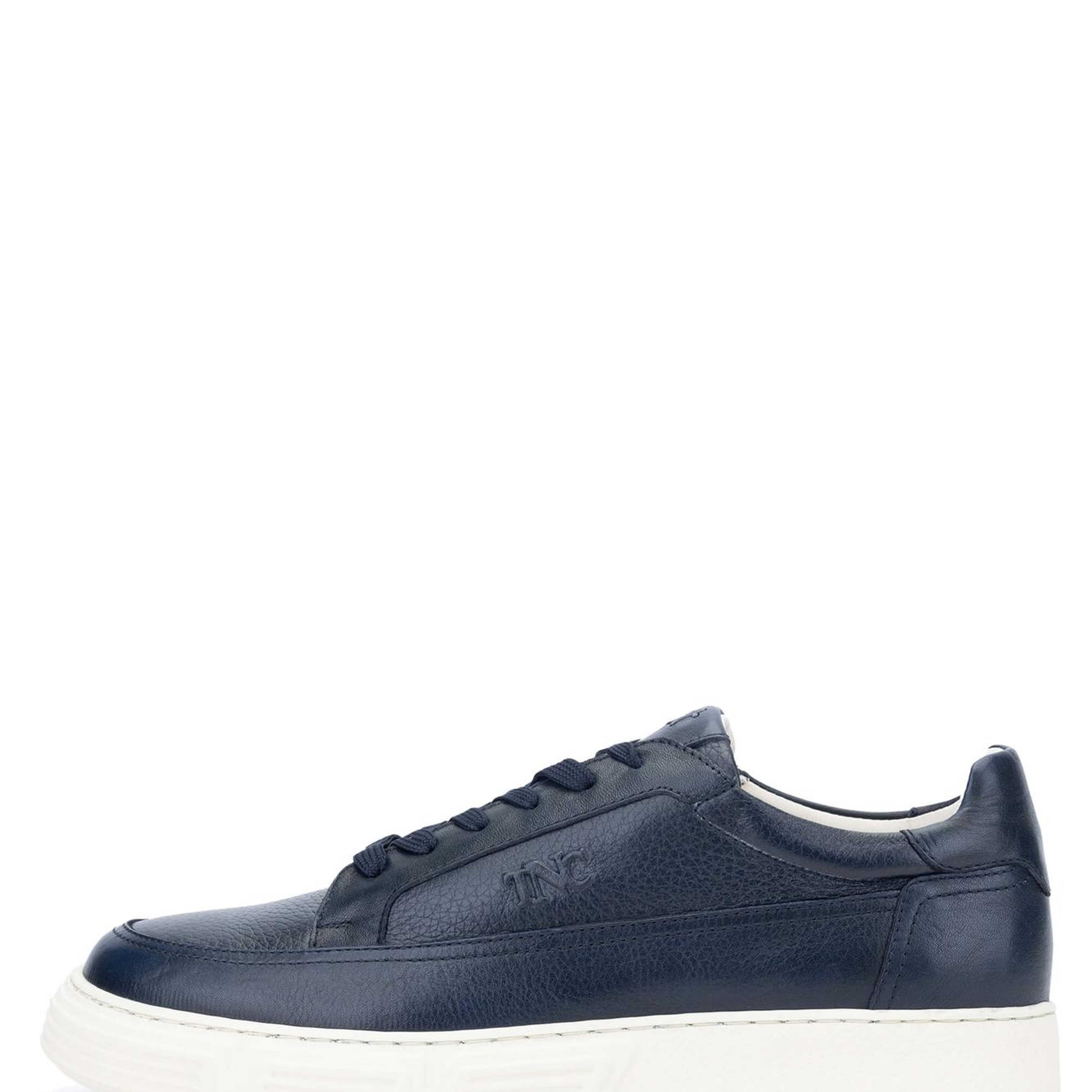 Tamer Tanca Erkek Hakiki Deri Lacivert Sneakers & Spor Ayakkabı