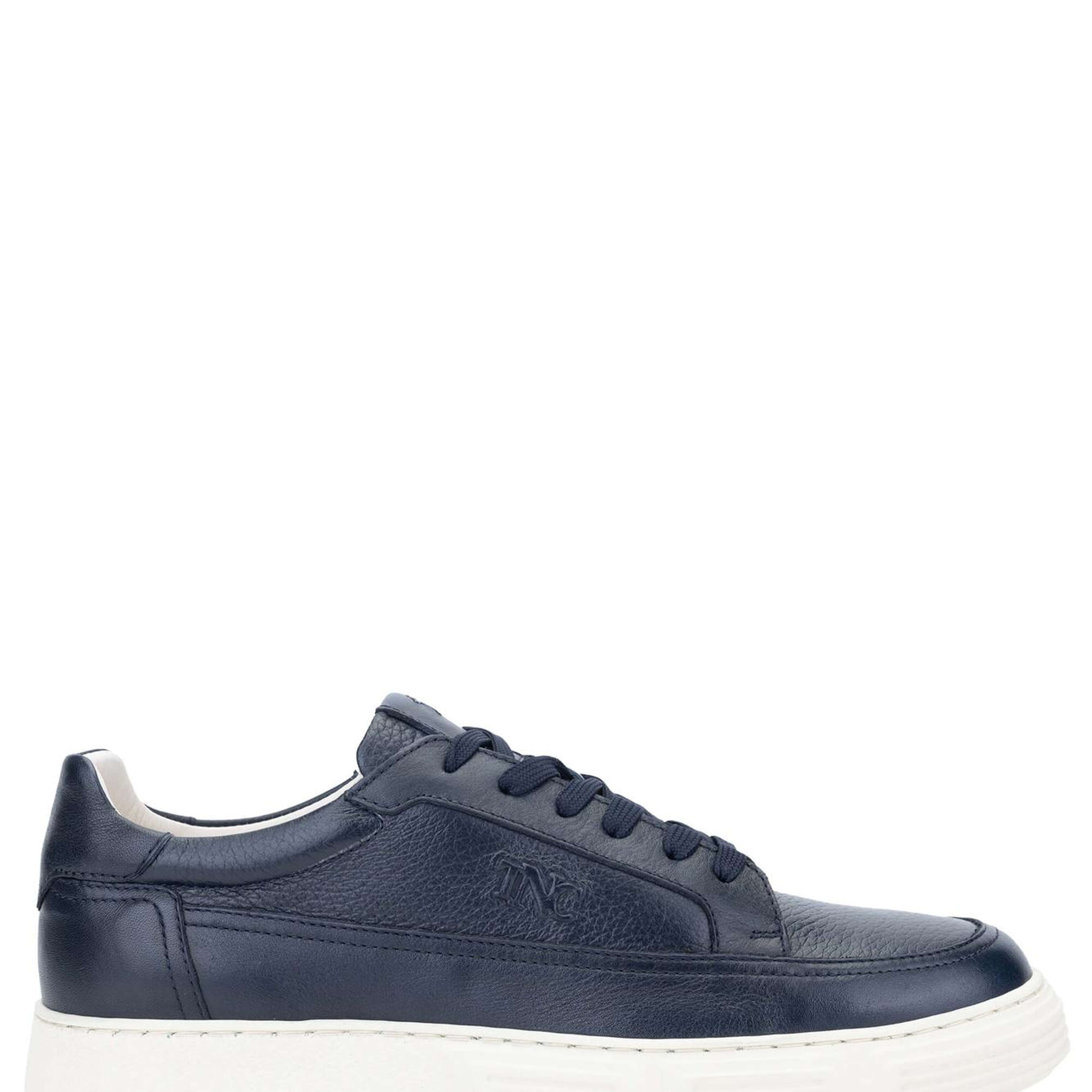 Tamer Tanca Erkek Hakiki Deri Lacivert Sneakers & Spor Ayakkabı