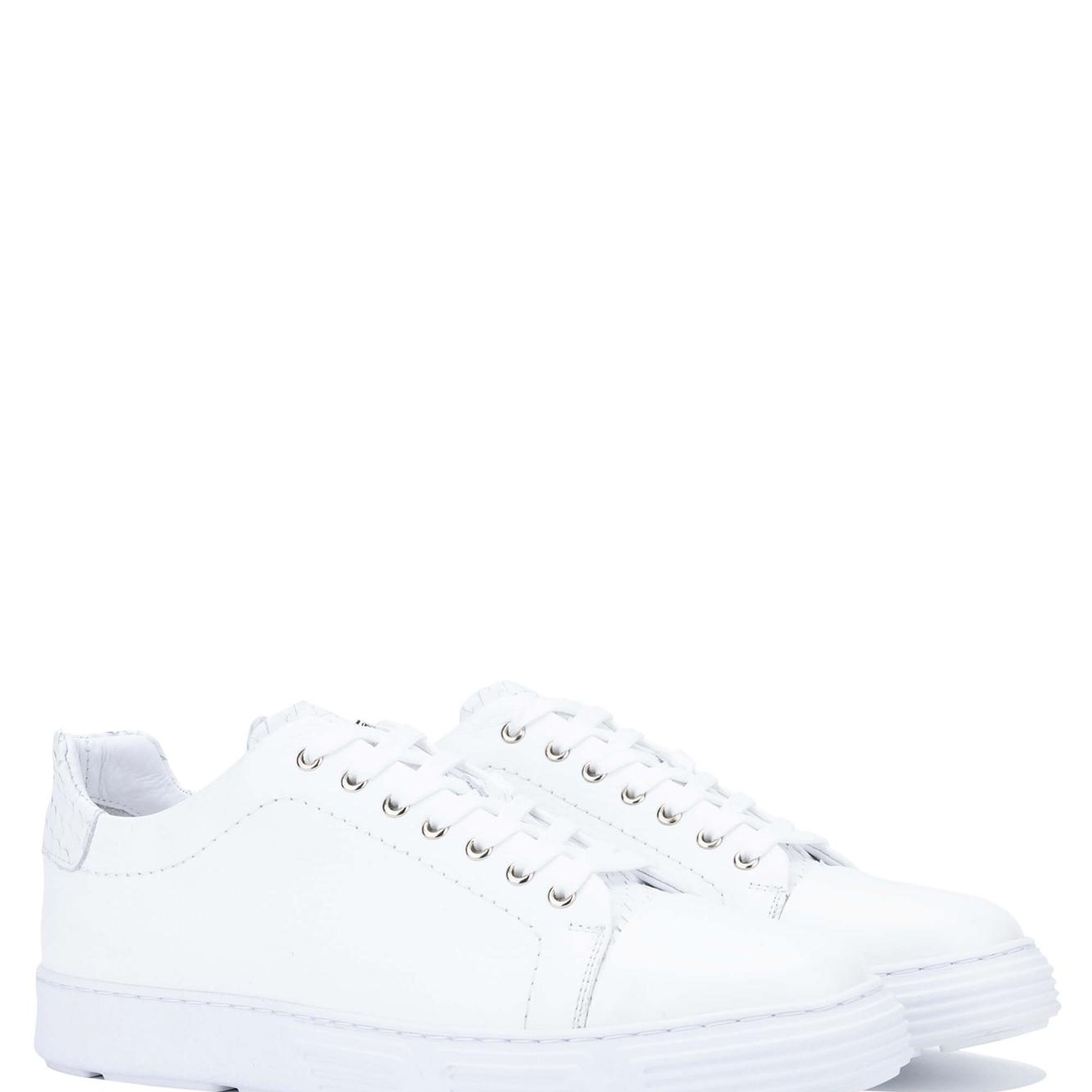 Tamer Tanca Erkek Hakiki Deri Beyaz Sneakers & Spor Ayakkabı