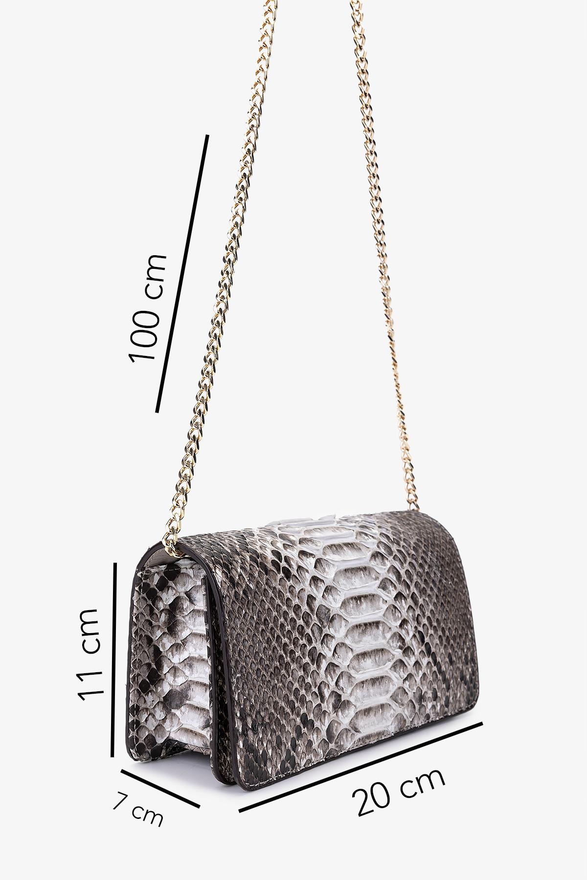 Valmenti Kadın Hakiki Deri Naturel Omuz Çanta