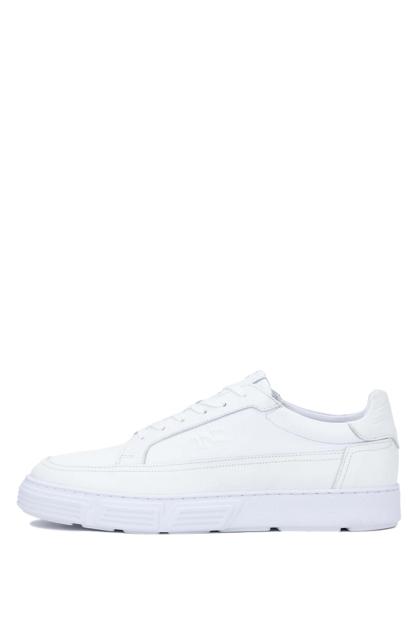 Tamer Tanca Erkek Hakiki Deri Beyaz Sneakers & Spor Ayakkabı